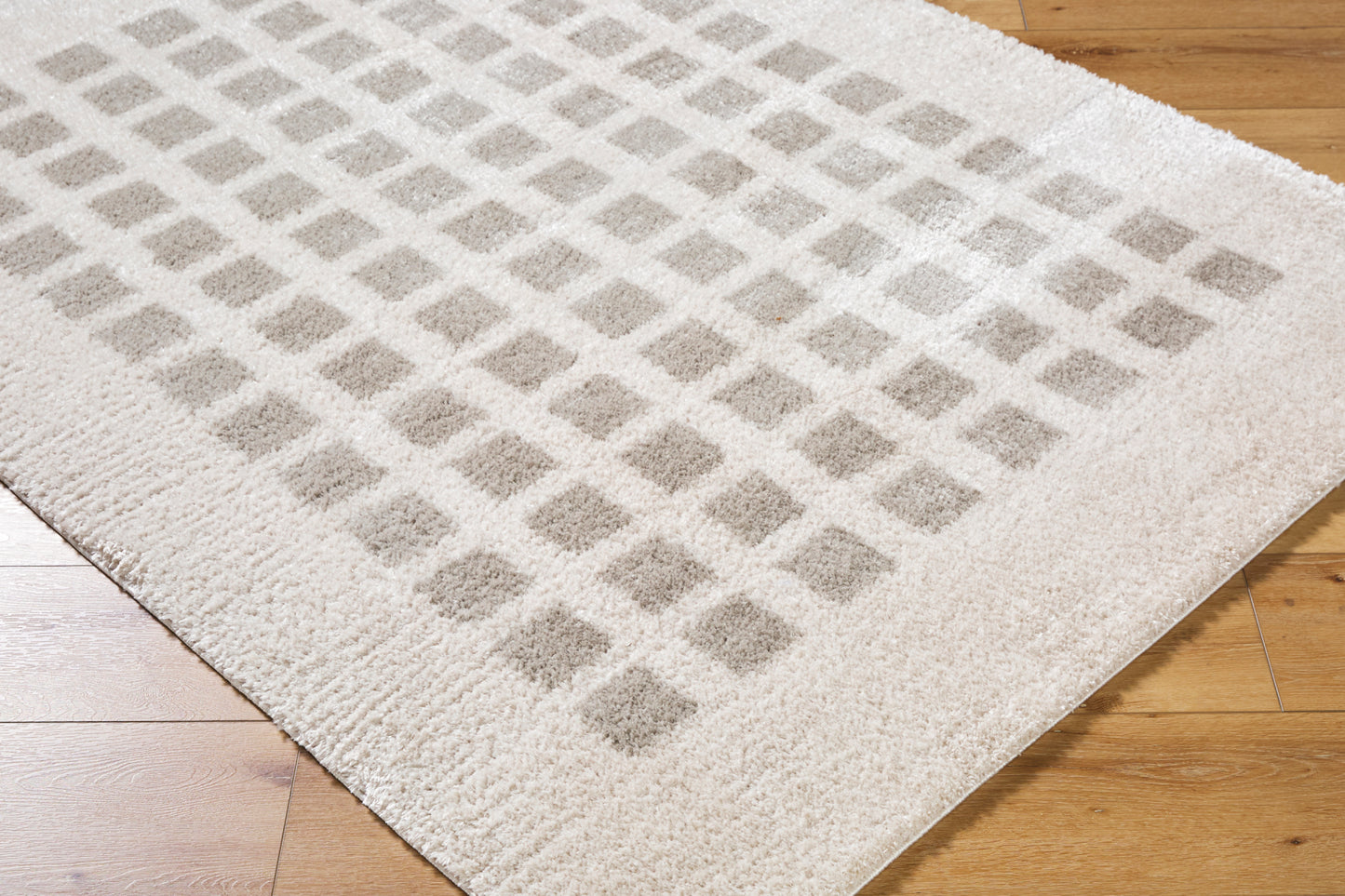 Fossay Shag Machine Woven Rug Livabliss Fossay Shag