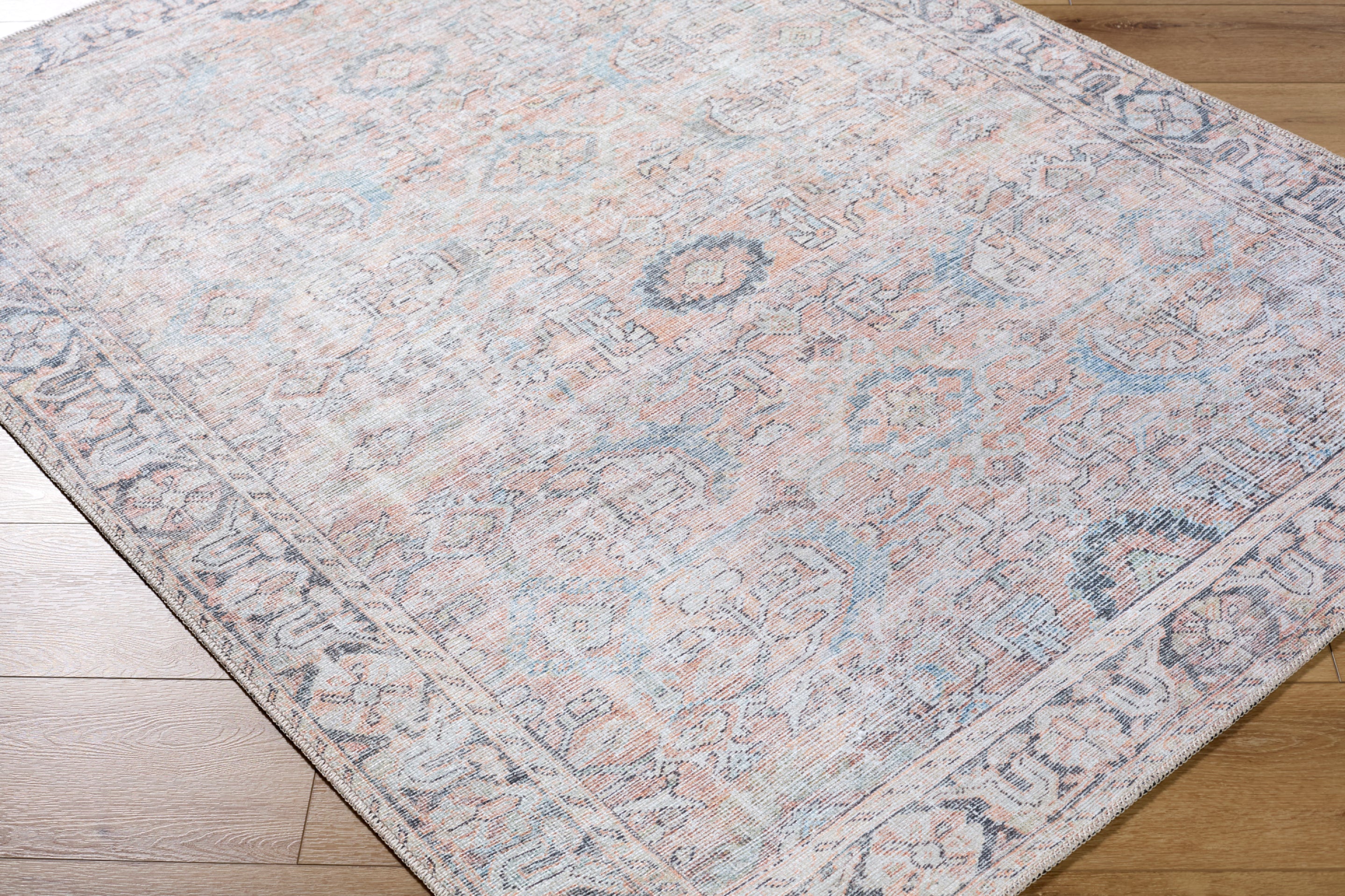 Kemer Machine Woven Rug Livabliss Kemer