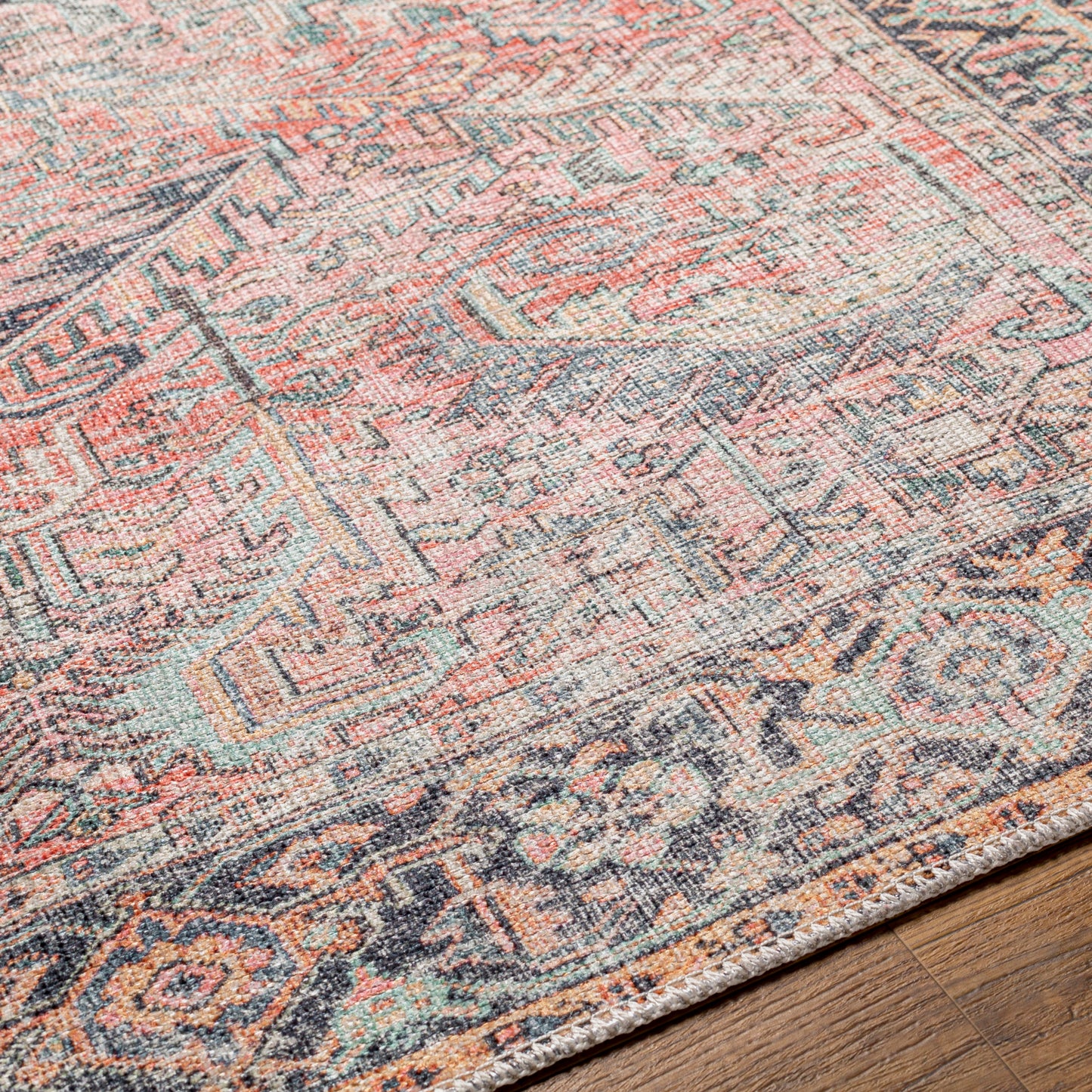 Kemer Machine Woven Rug Livabliss Kemer