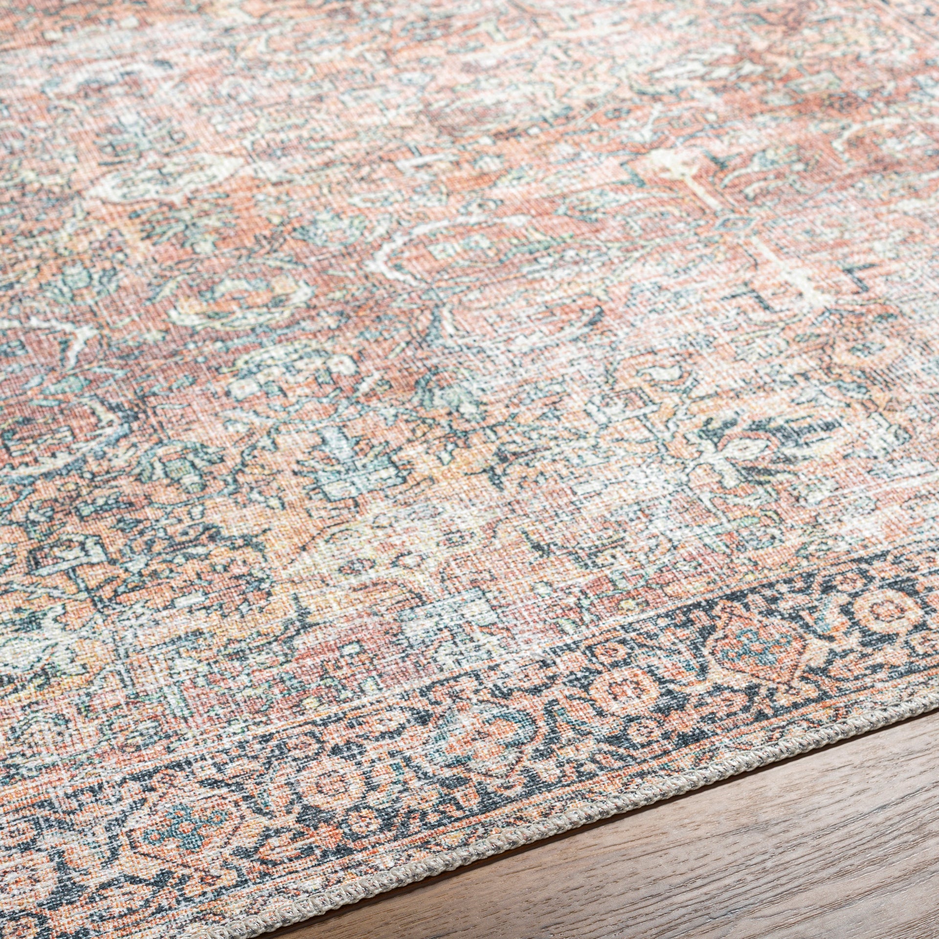 Kemer Machine Woven Rug Livabliss Kemer
