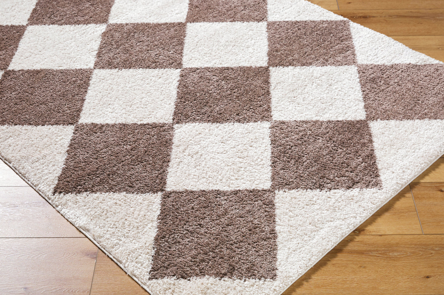 Fossay Shag Machine Woven Rug Livabliss Fossay Shag