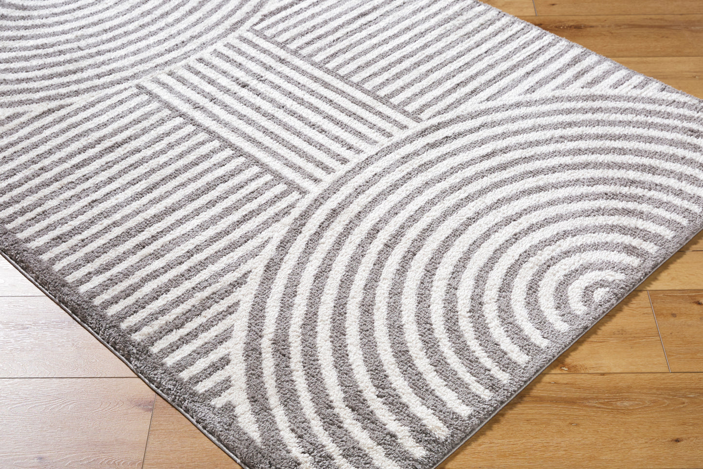 Fossay Shag Machine Woven Rug Livabliss Fossay Shag