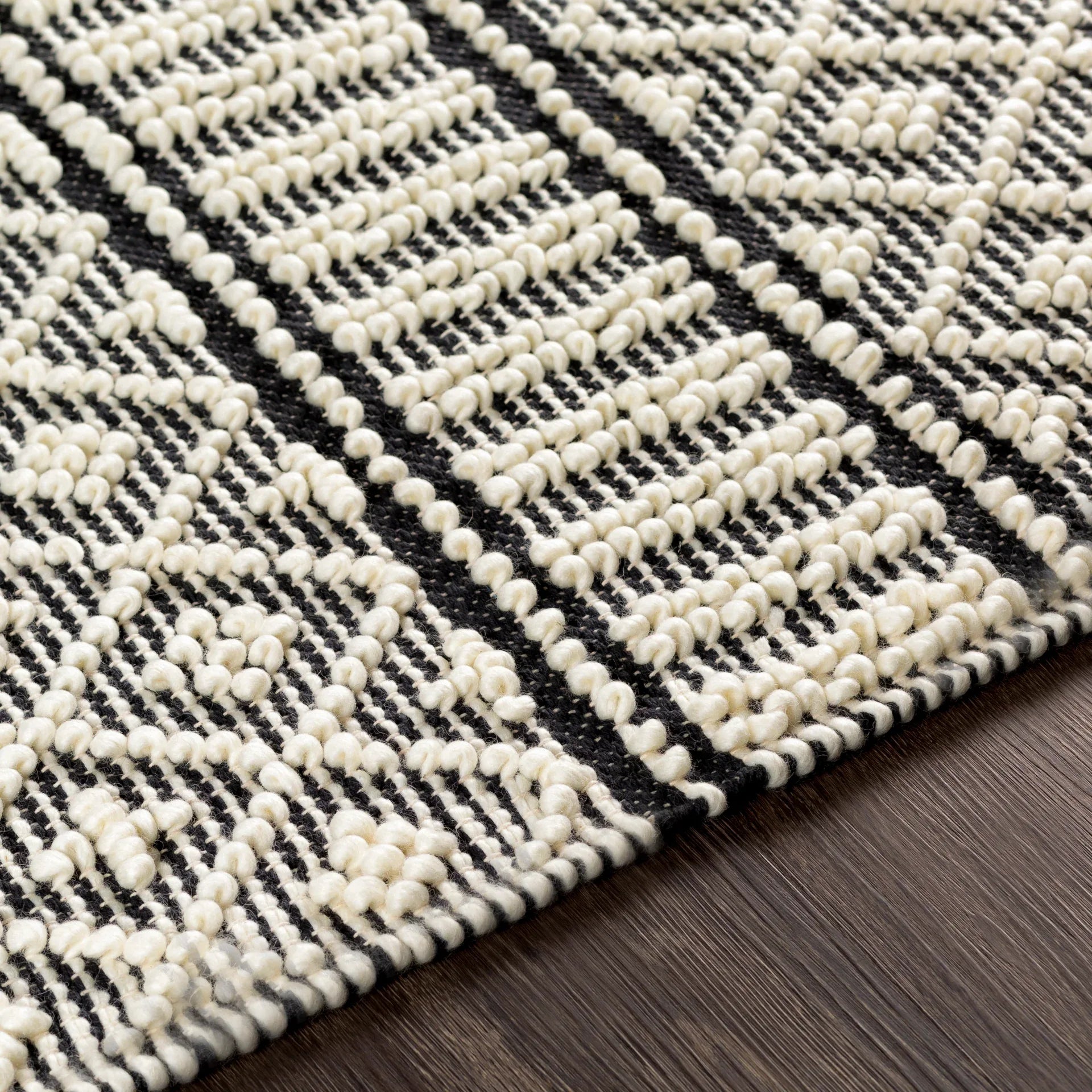 Farmhouse Tassels Handmade Rug Livabliss Farmhouse Tassels