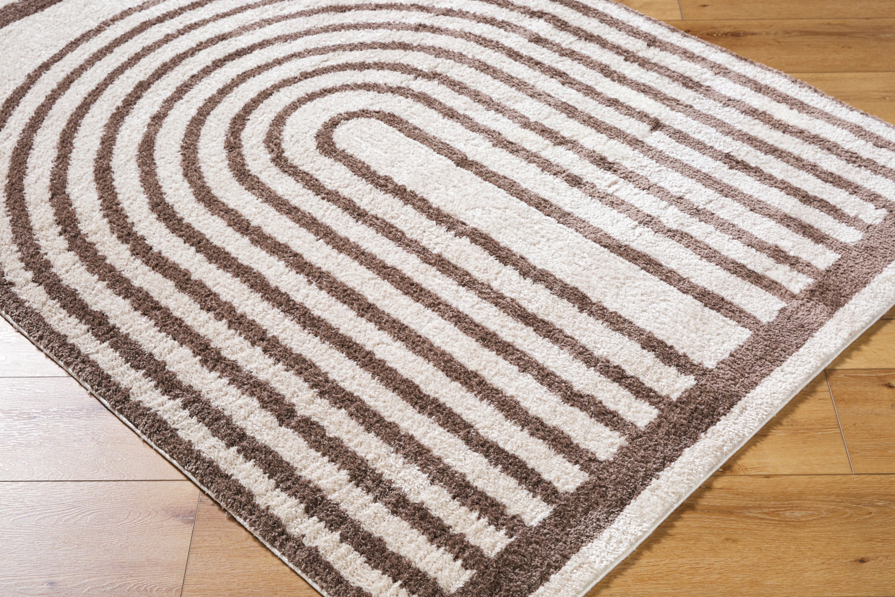 Fossay Shag Machine Woven Rug Livabliss Fossay Shag