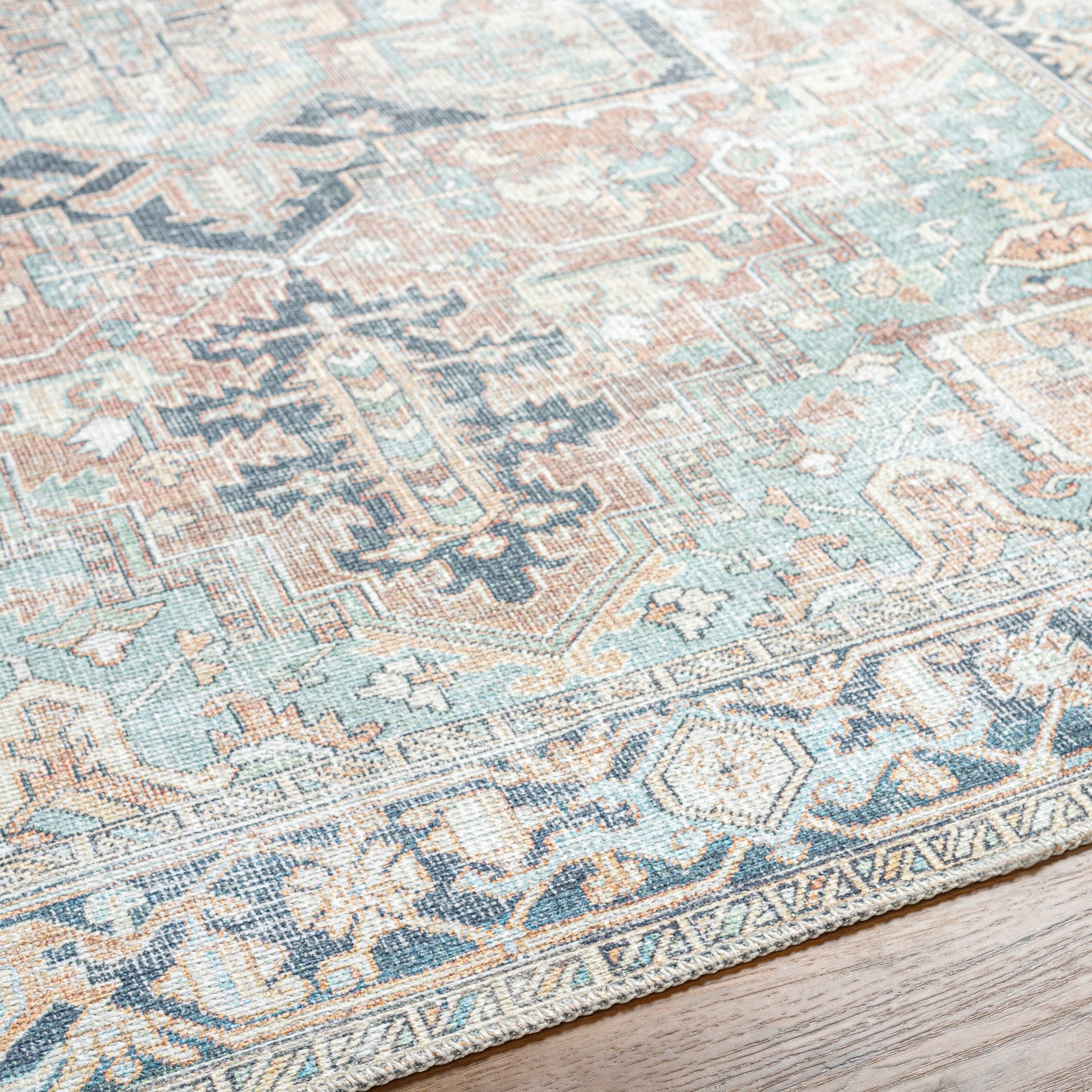 Kemer Machine Woven Rug Livabliss Kemer