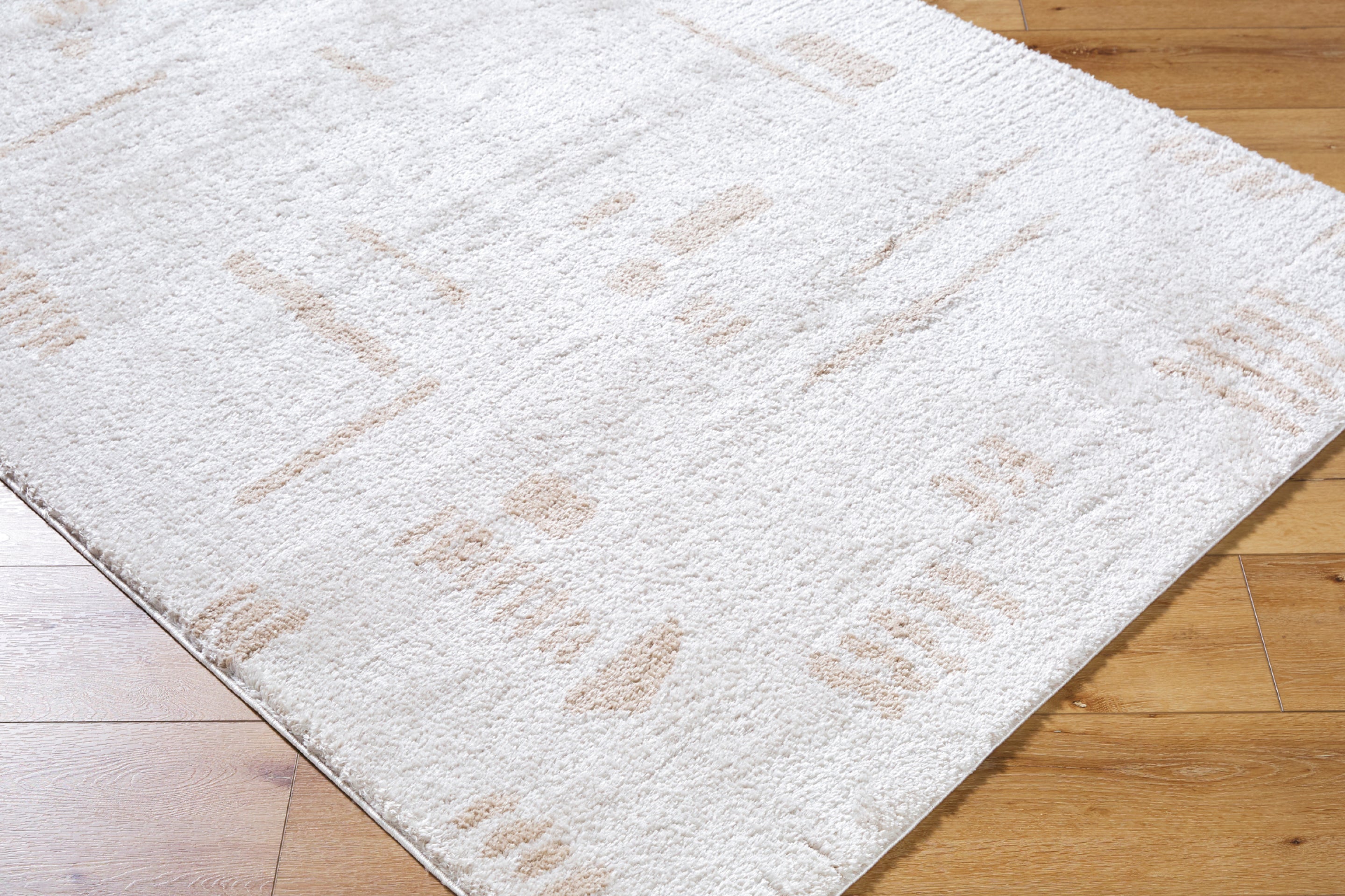 Fossay Shag Machine Woven Rug Livabliss Fossay Shag