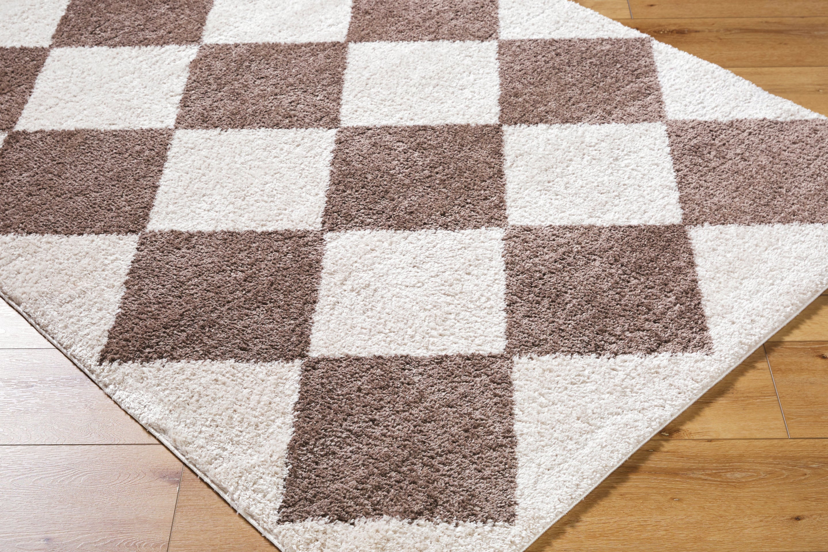 Fossay Shag Machine Woven Rug Livabliss Fossay Shag