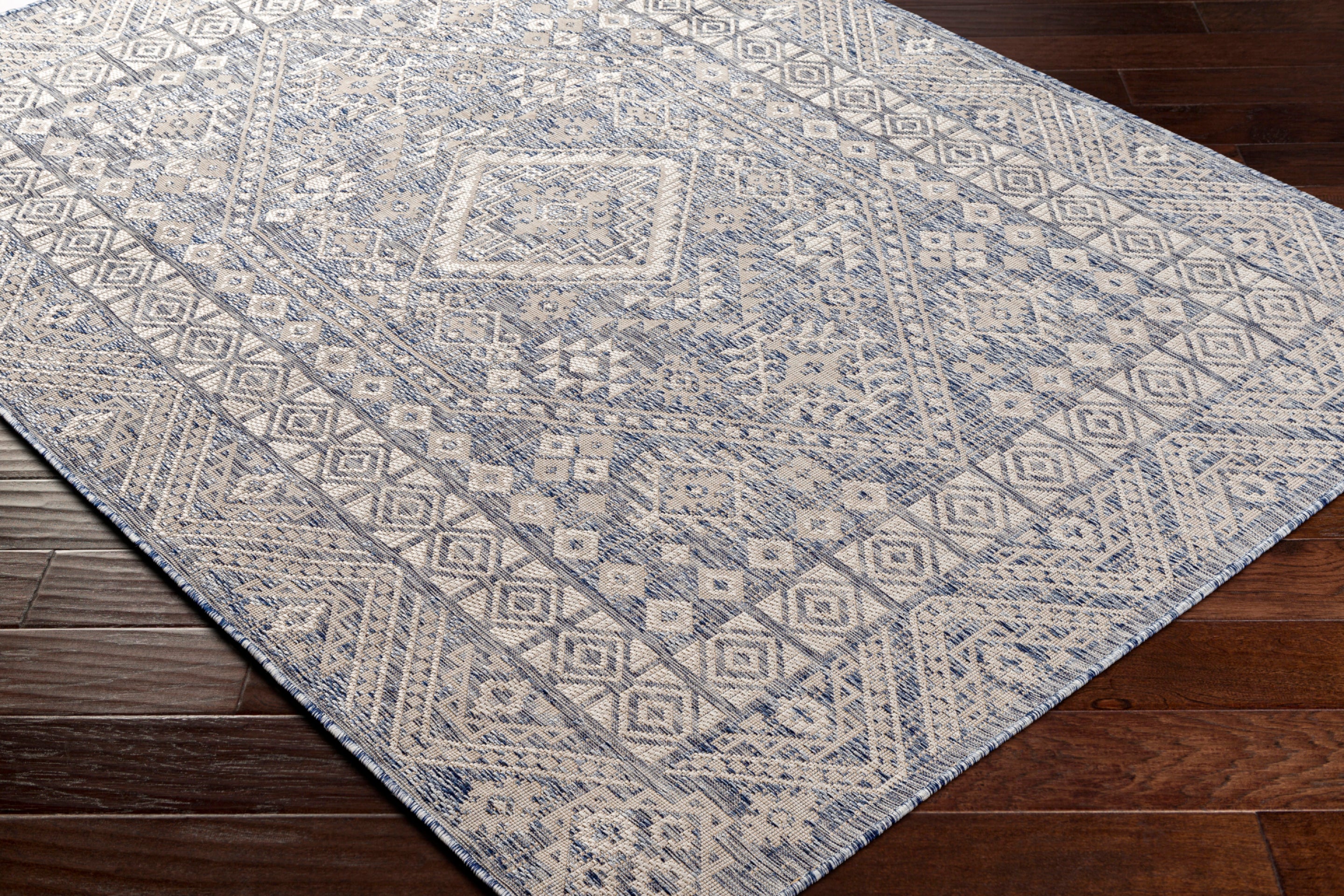 Tuareg Machine Woven Rug Livabliss Tuareg