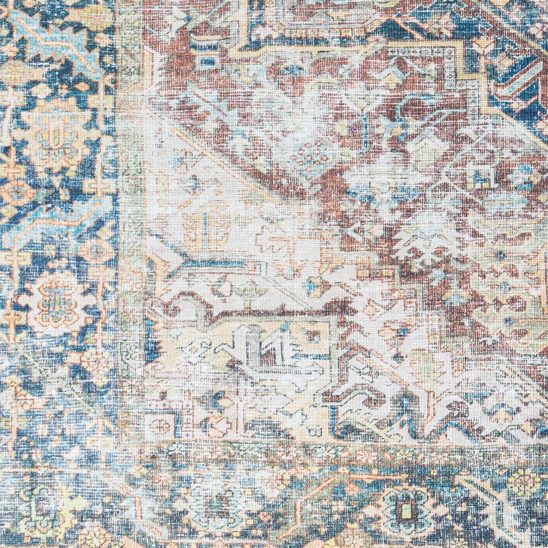 Kemer Machine Woven Rug Livabliss Kemer