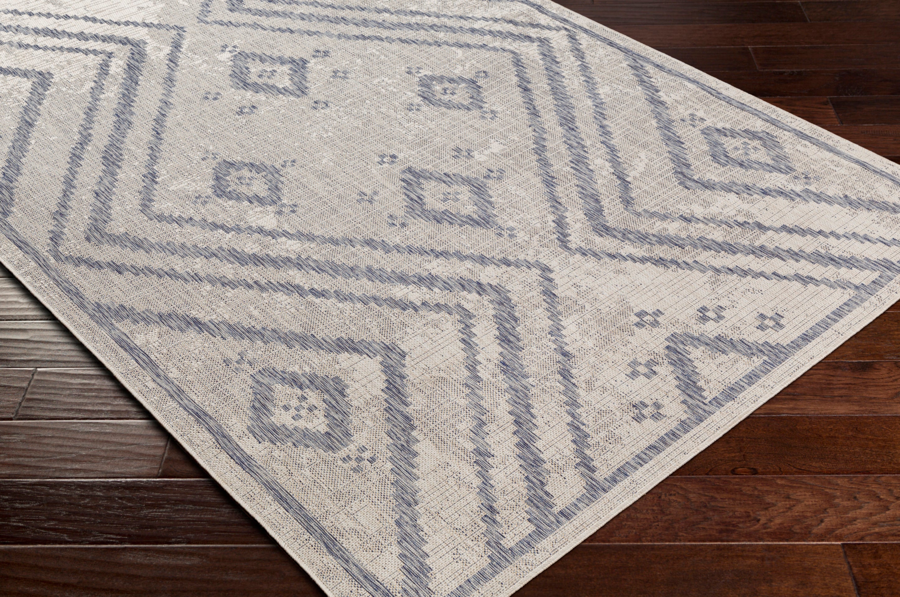Tuareg Machine Woven Rug Livabliss Tuareg