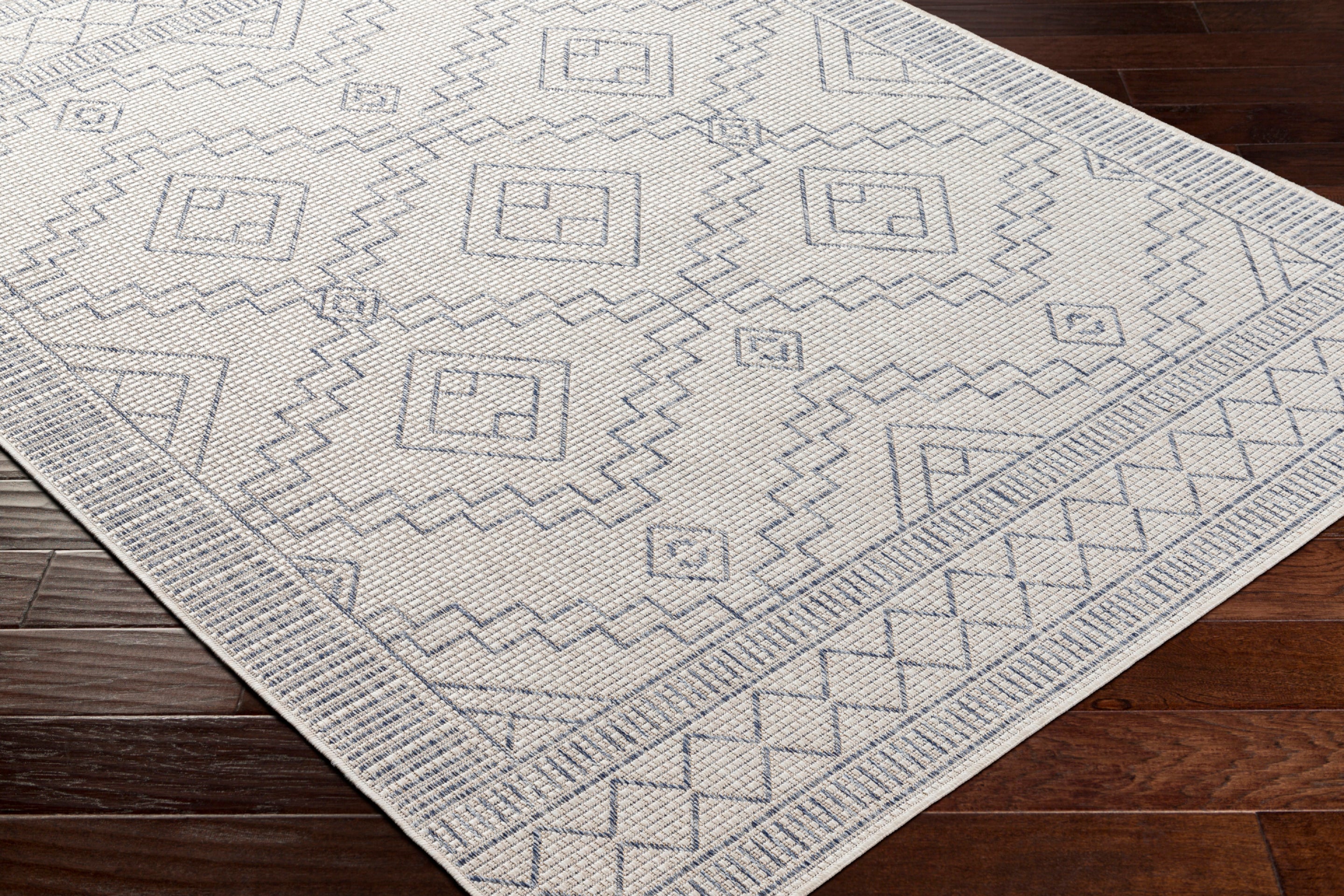 Tuareg Machine Woven Rug Livabliss Tuareg