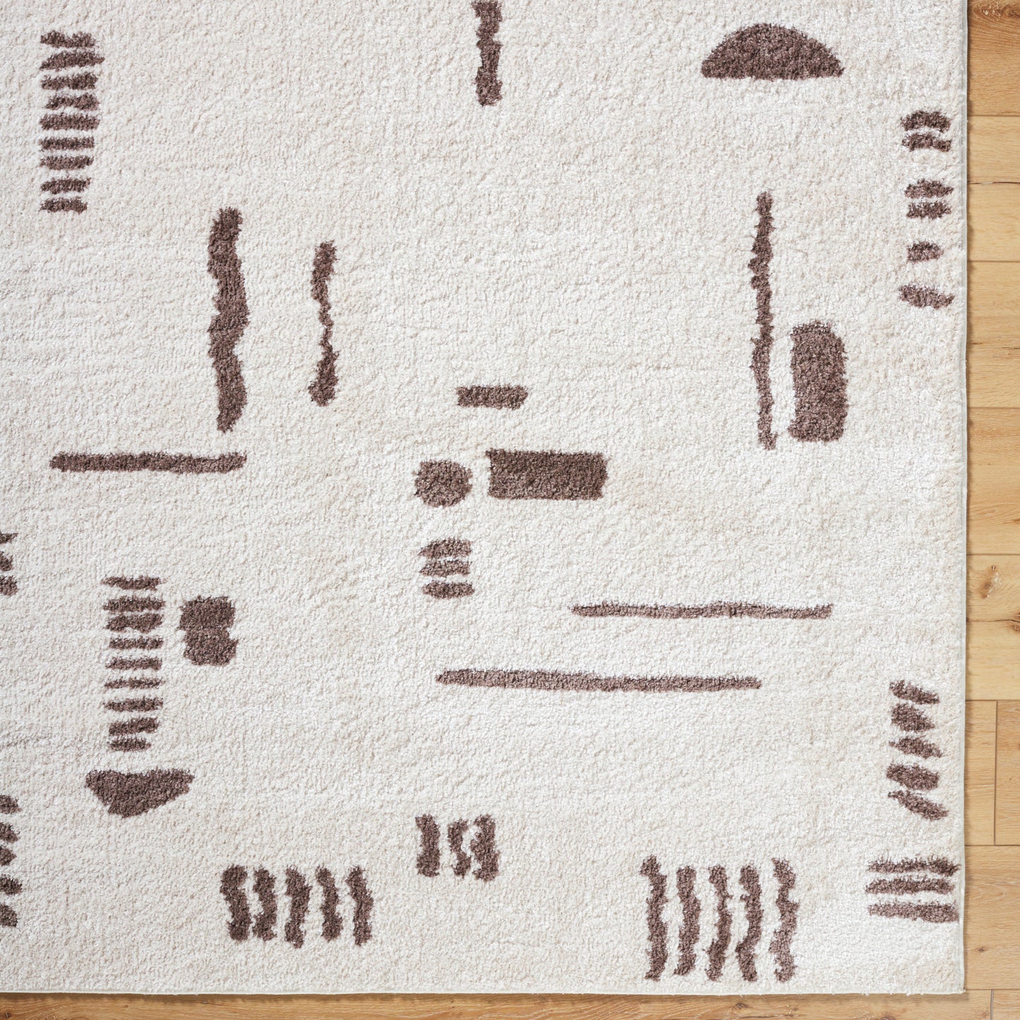 Fossay Shag Machine Woven Rug Livabliss Fossay Shag