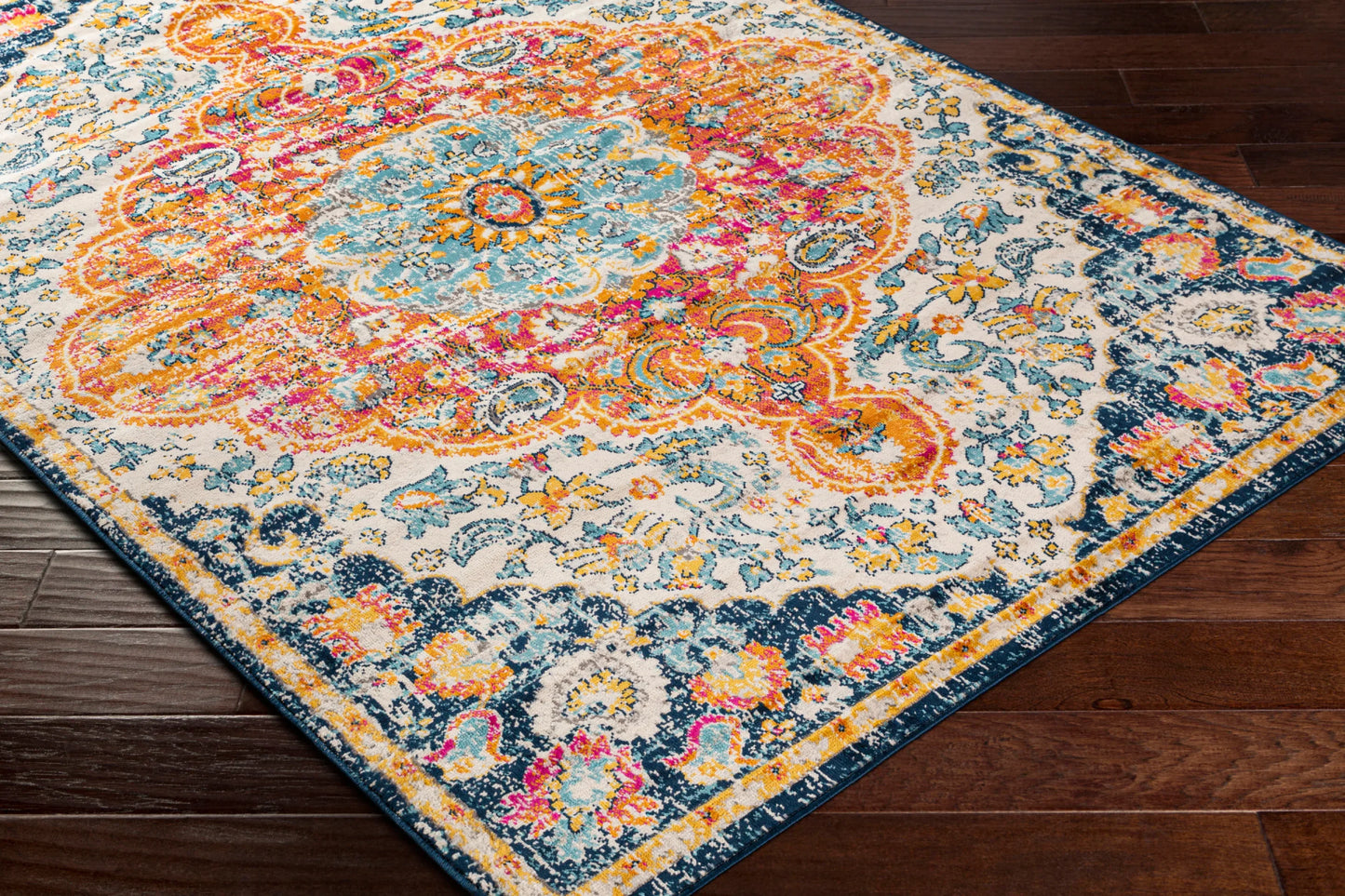 Floransa Machine Woven Rug Livabliss Floransa