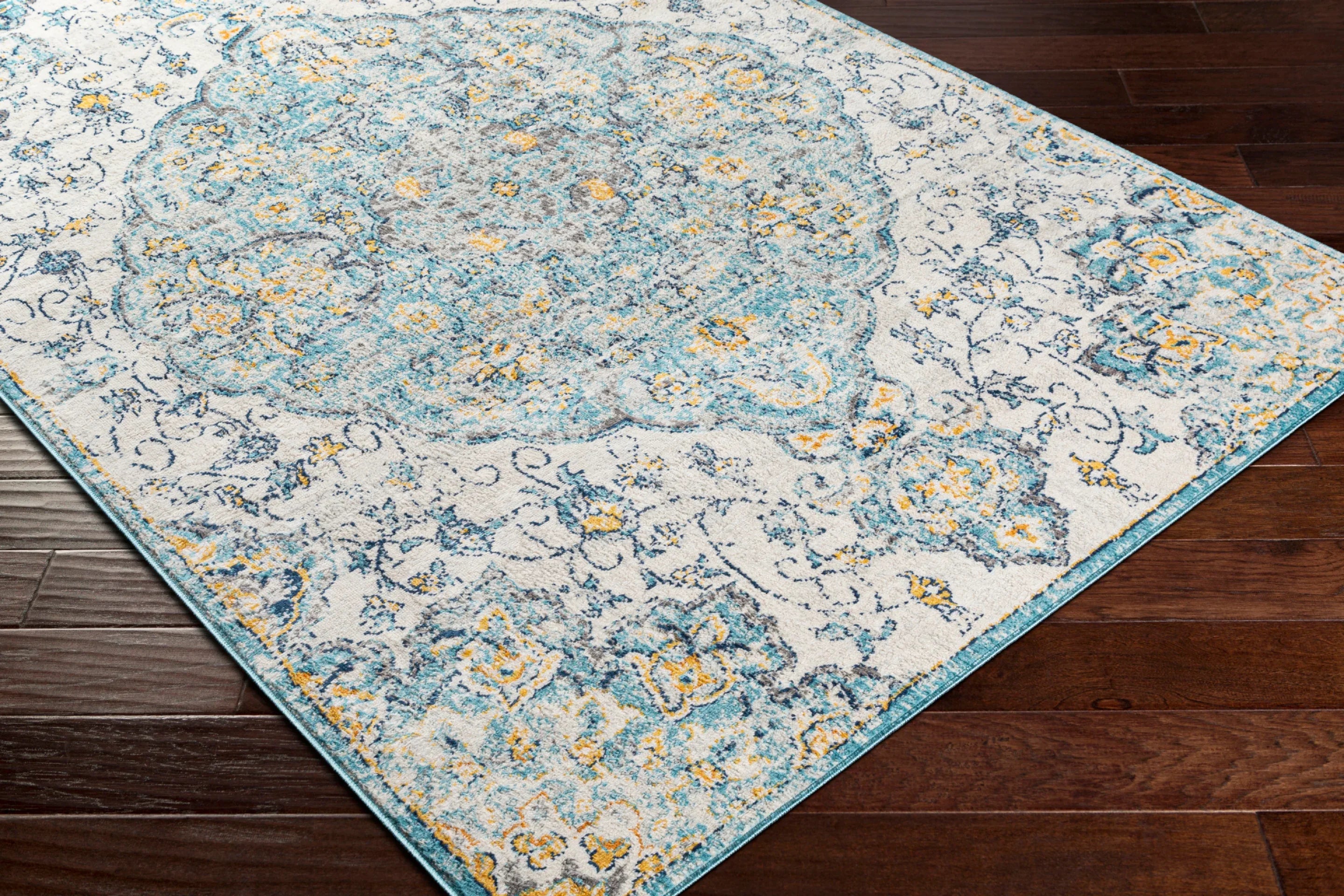 Floransa Machine Woven Rug Livabliss Floransa