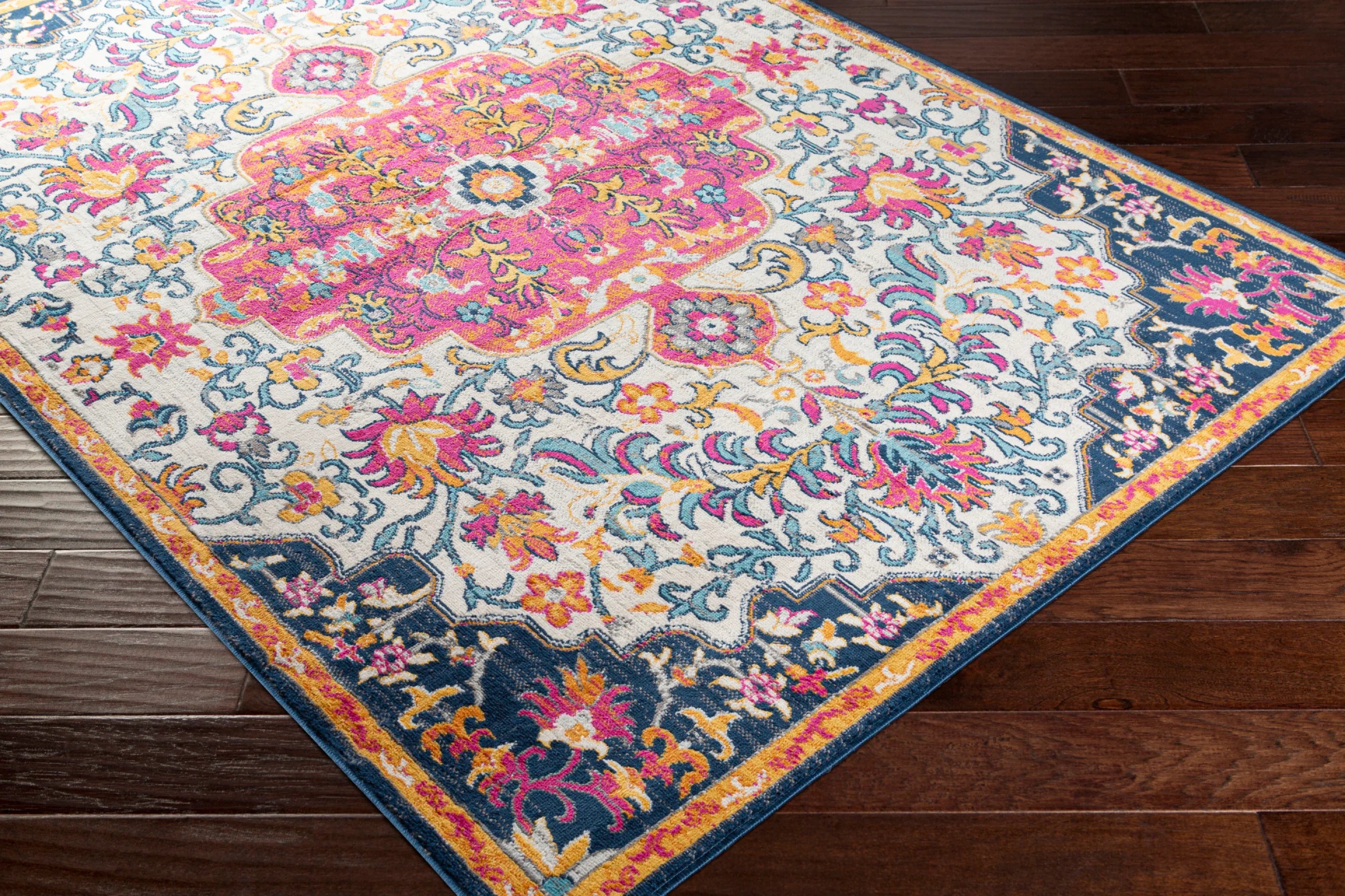 Floransa Machine Woven Rug Livabliss Floransa