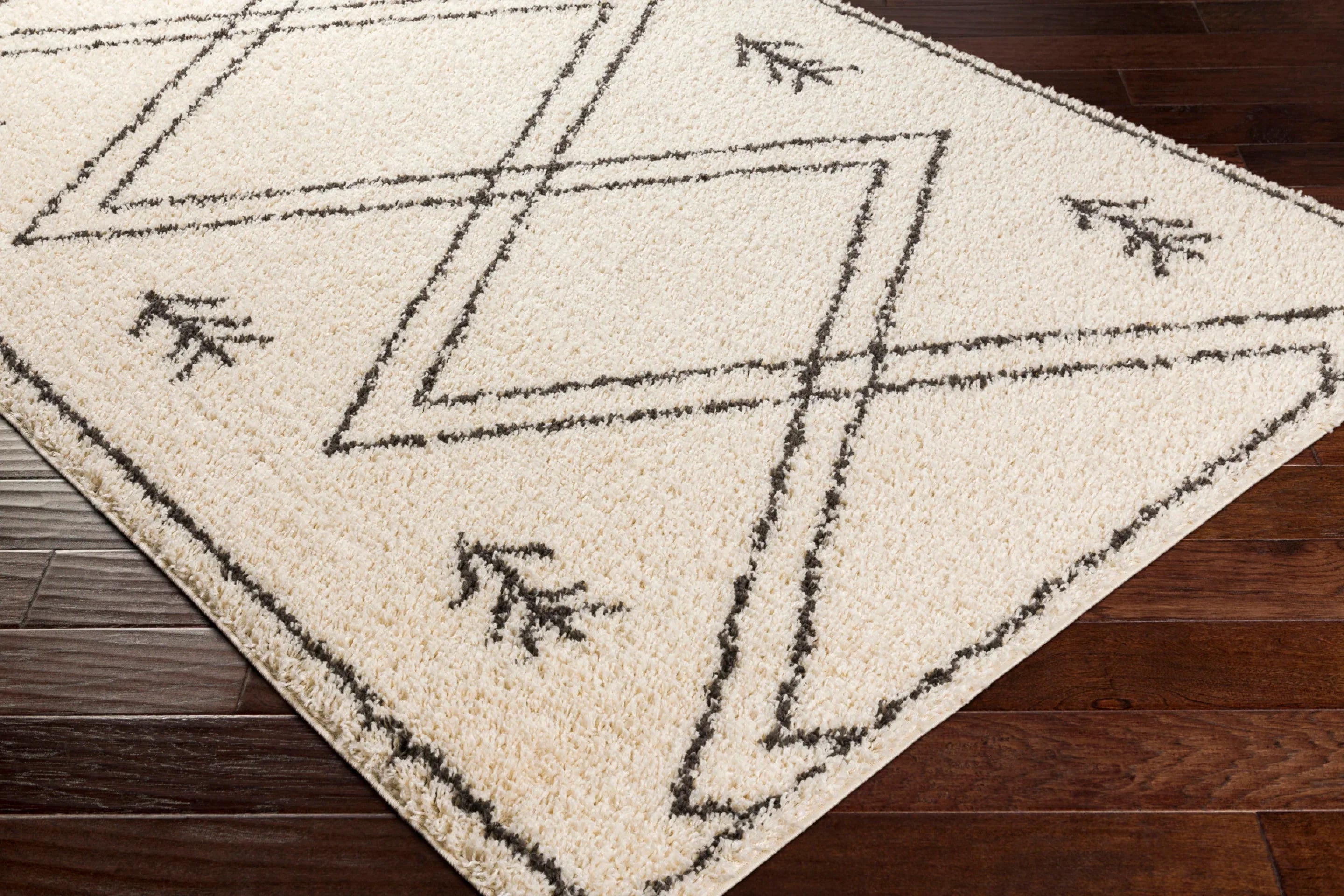Beni Shag Machine Woven Rug Livabliss Beni Shag