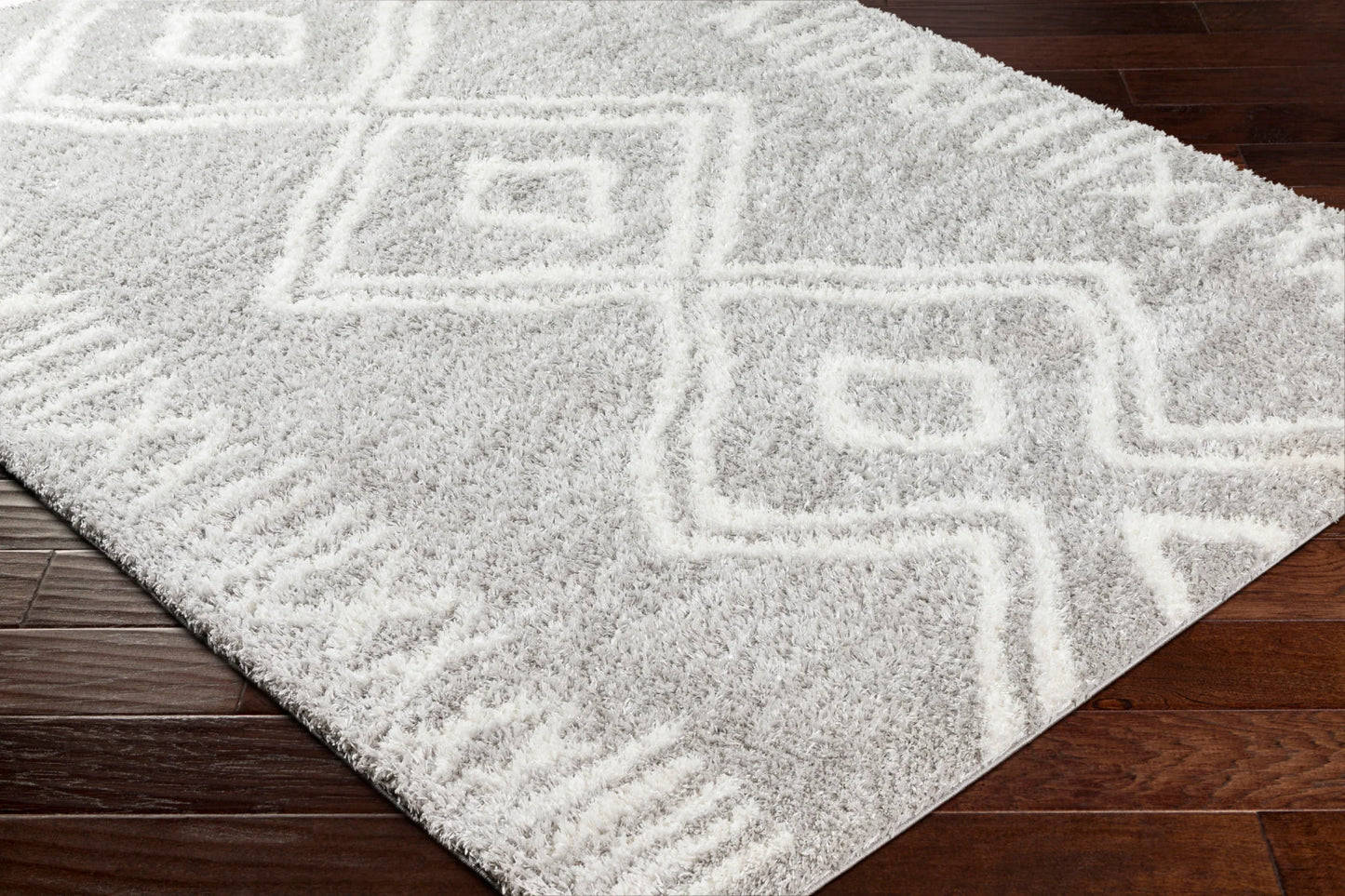 Cloudy Shag Machine Woven Rug Livabliss Cloudy Shag