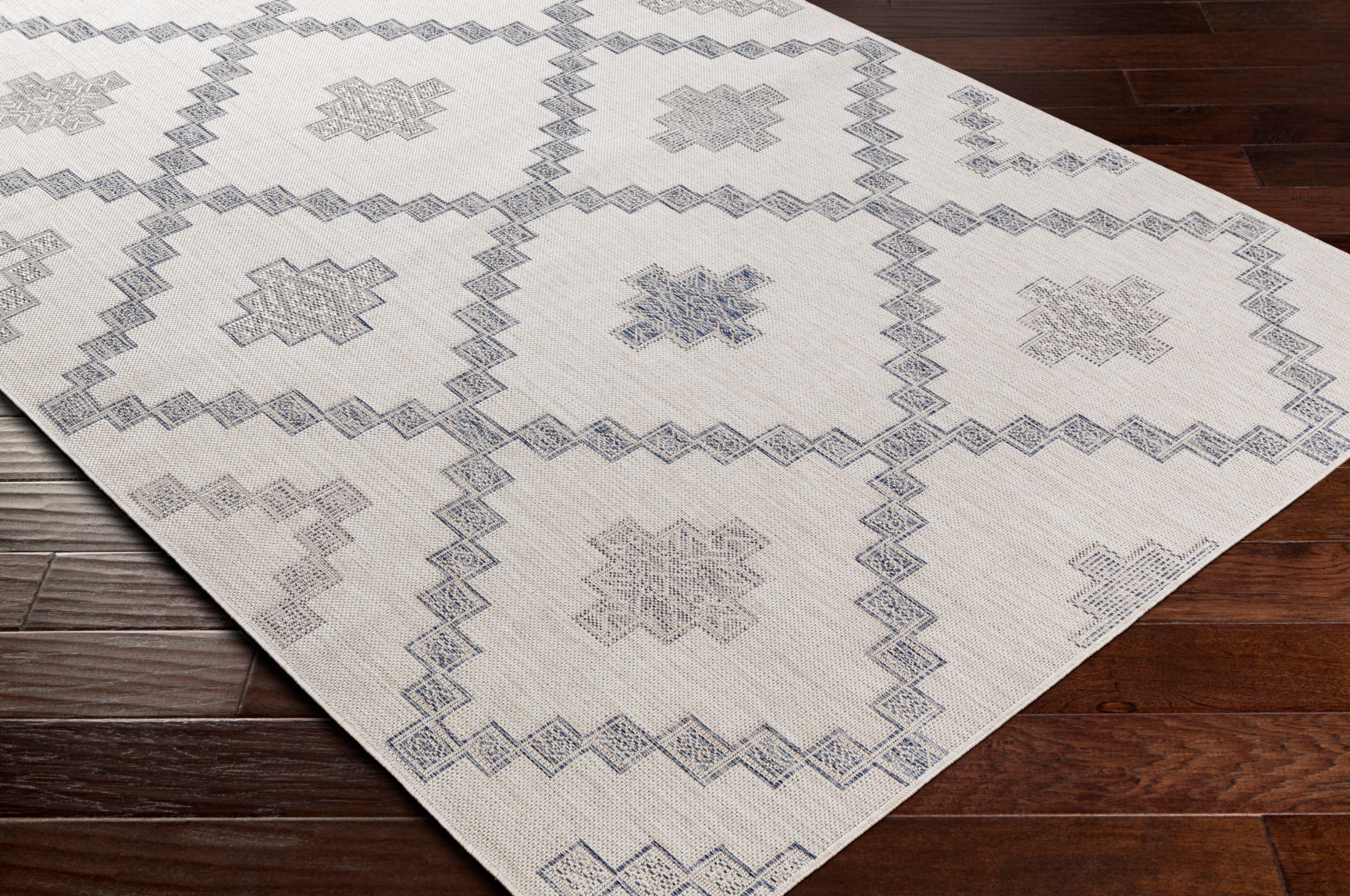 Tuareg Machine Woven Rug Livabliss Tuareg