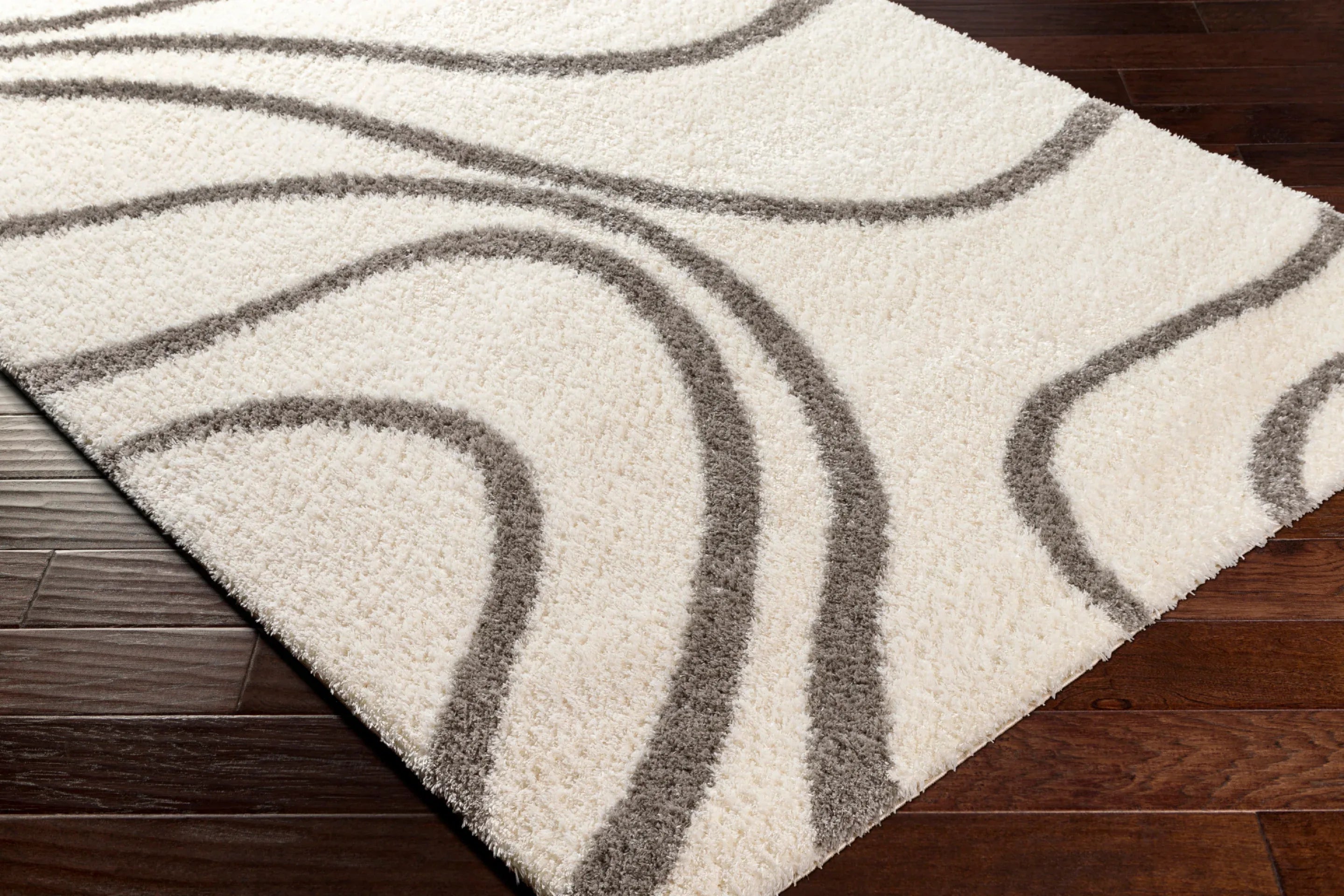 Cloudy Shag Machine Woven Rug Livabliss Cloudy Shag