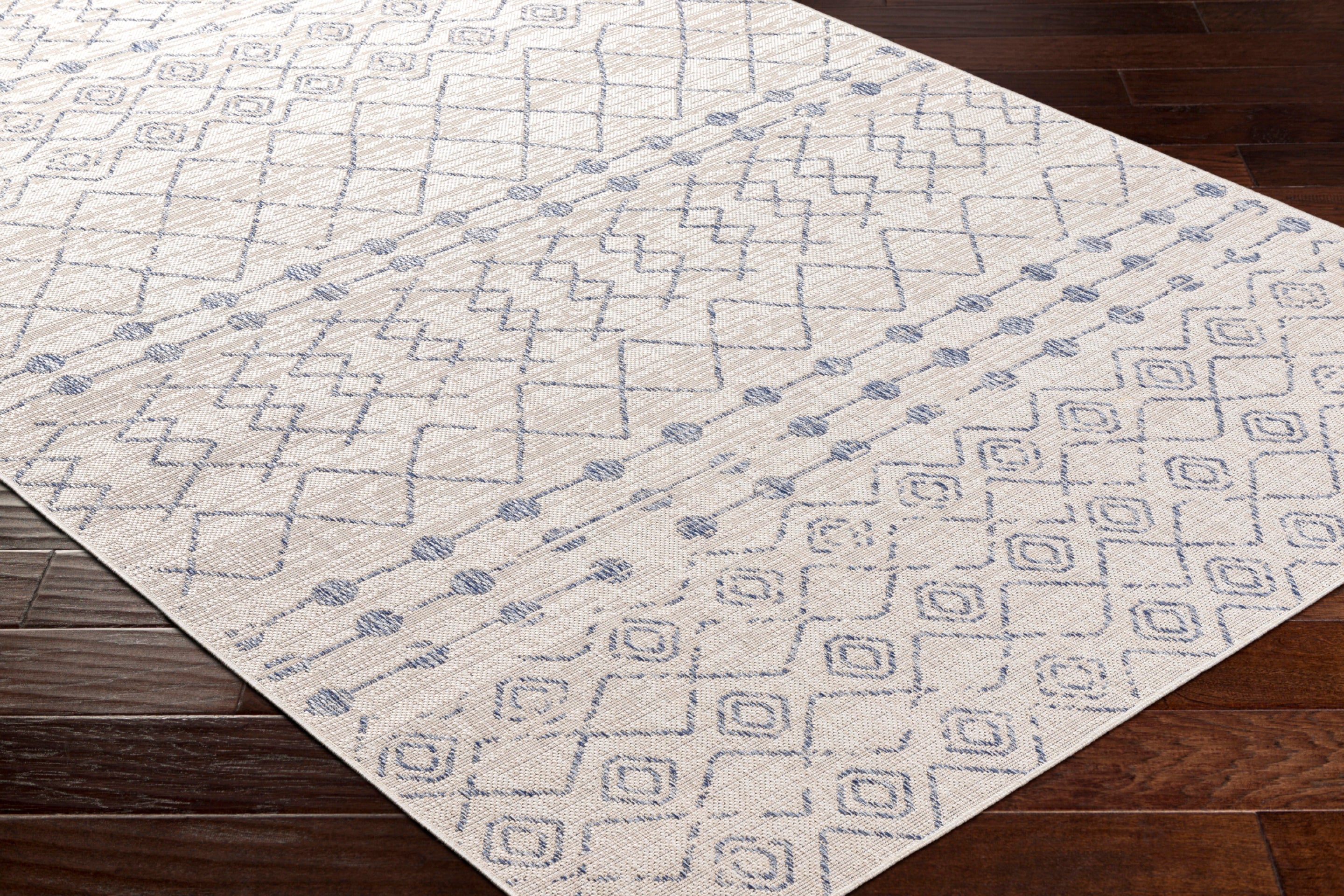 Tuareg Machine Woven Rug Livabliss Tuareg