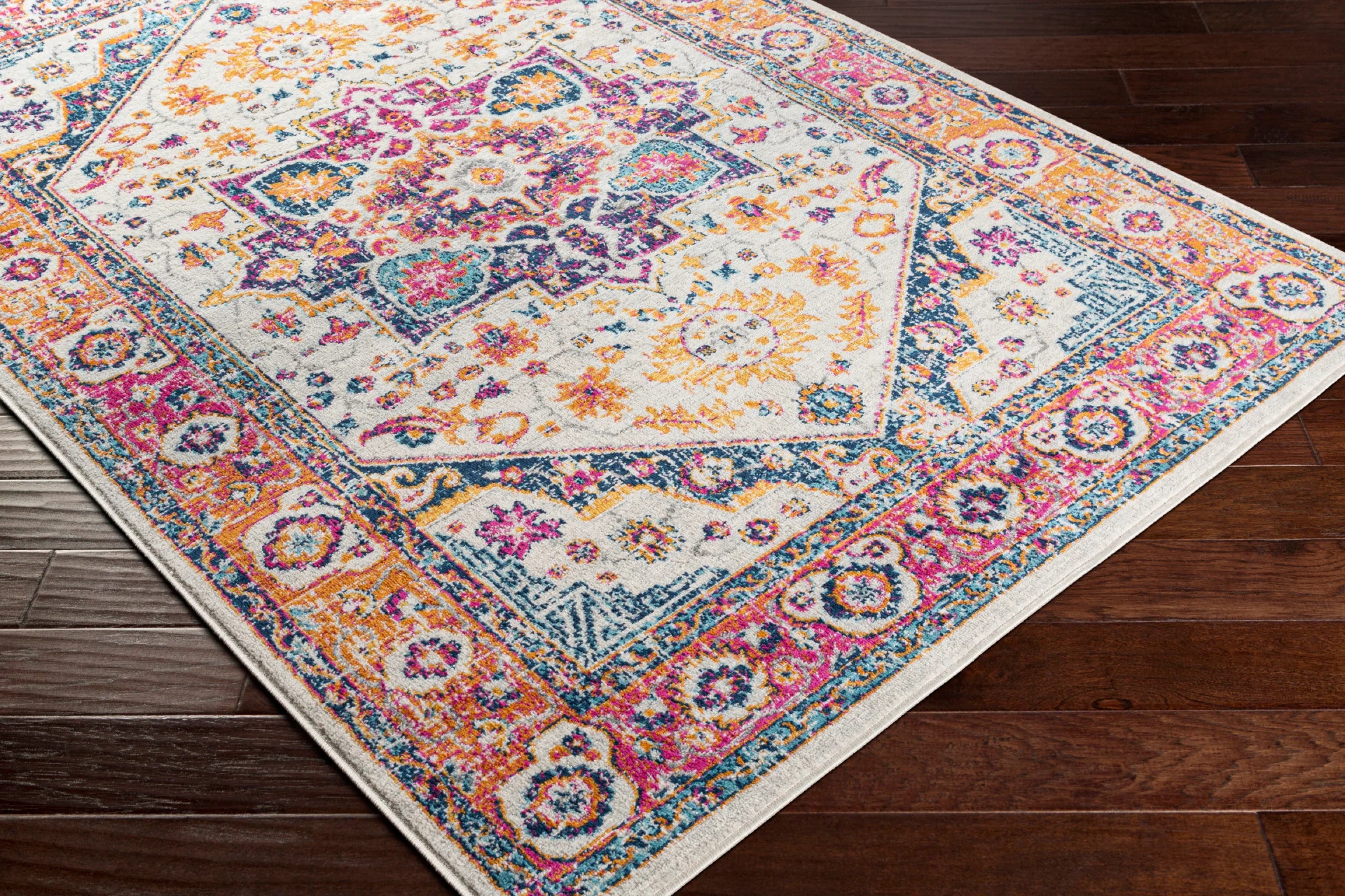 Floransa Machine Woven Rug Livabliss Floransa