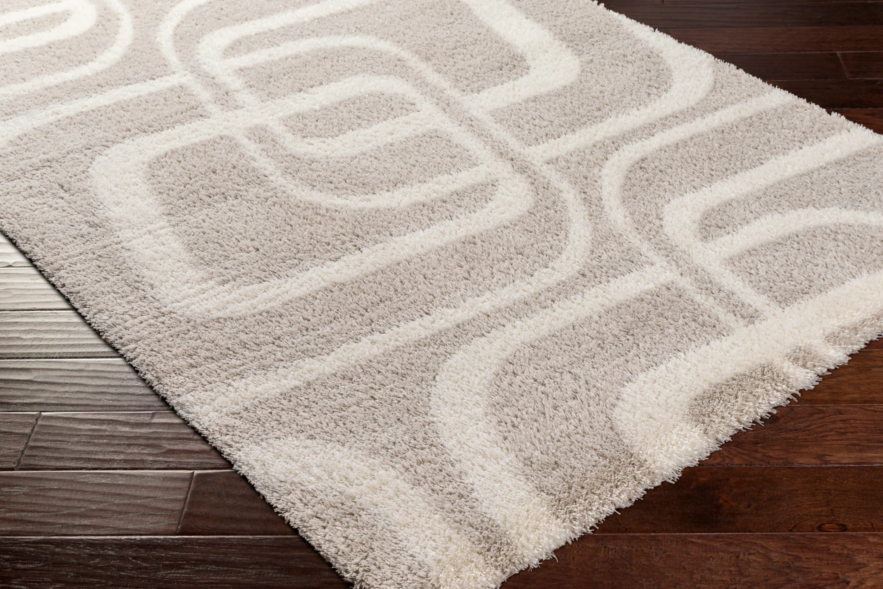 Cloudy Shag Machine Woven Rug Livabliss Cloudy Shag