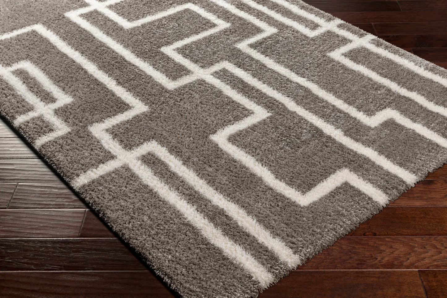 Cloudy Shag Machine Woven Rug Livabliss Cloudy Shag