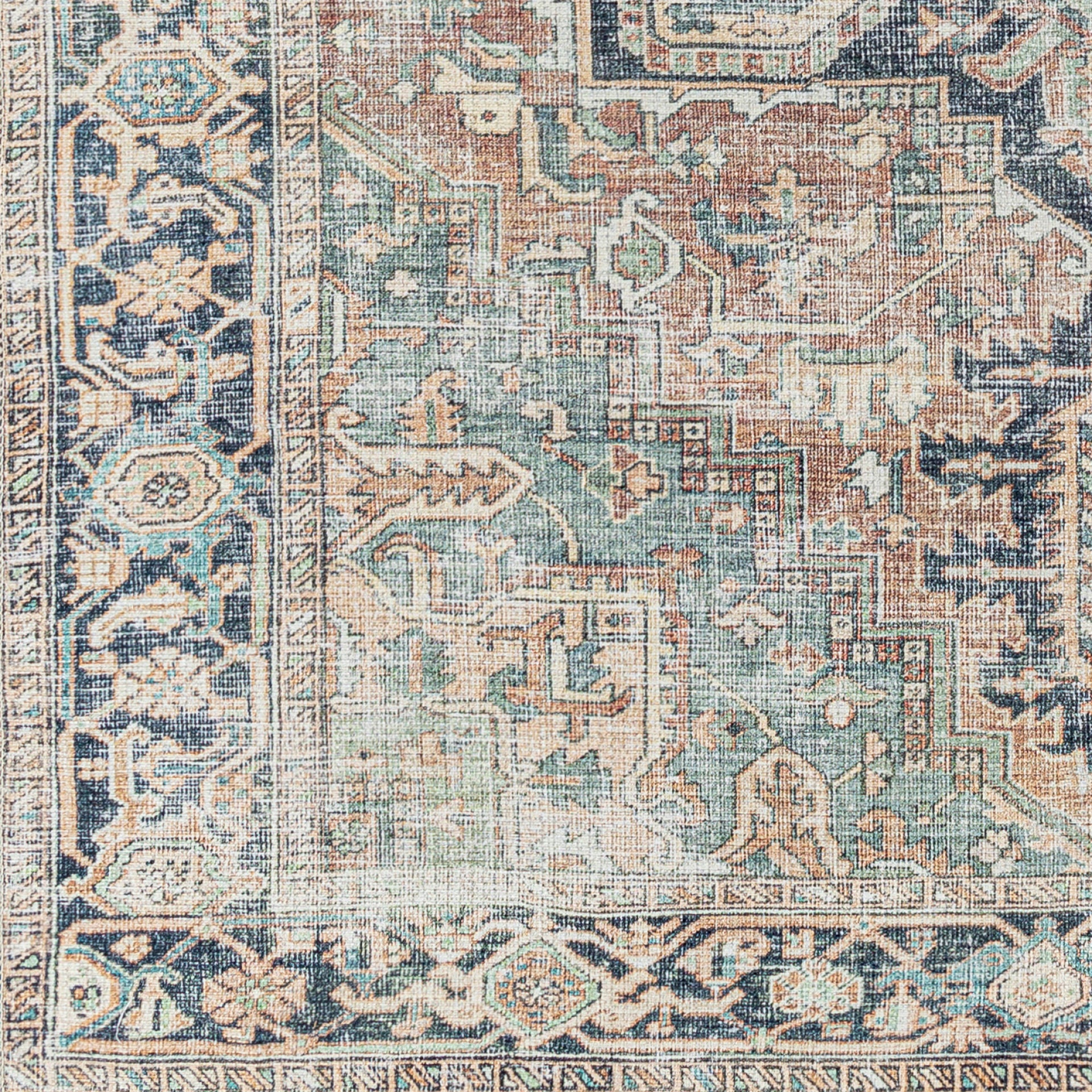 Kemer Machine Woven Rug Livabliss Kemer