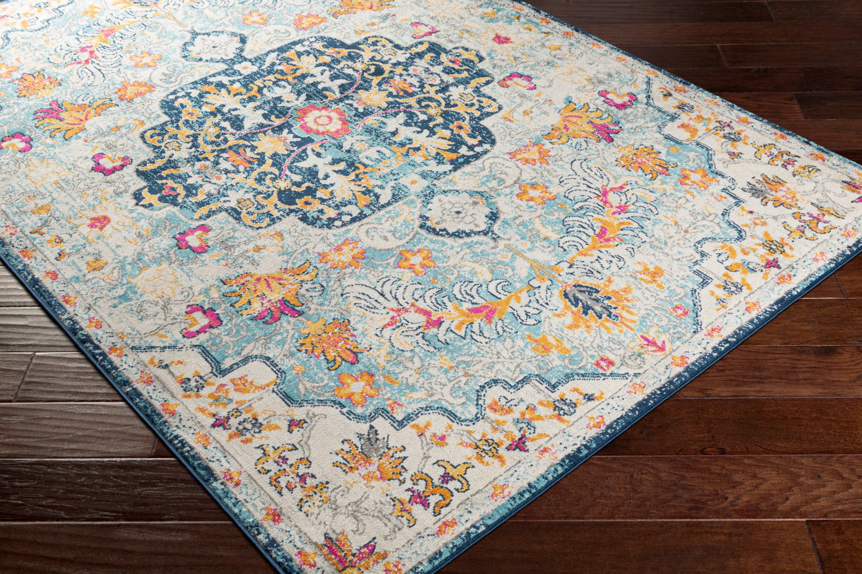 Floransa Machine Woven Rug Livabliss Floransa