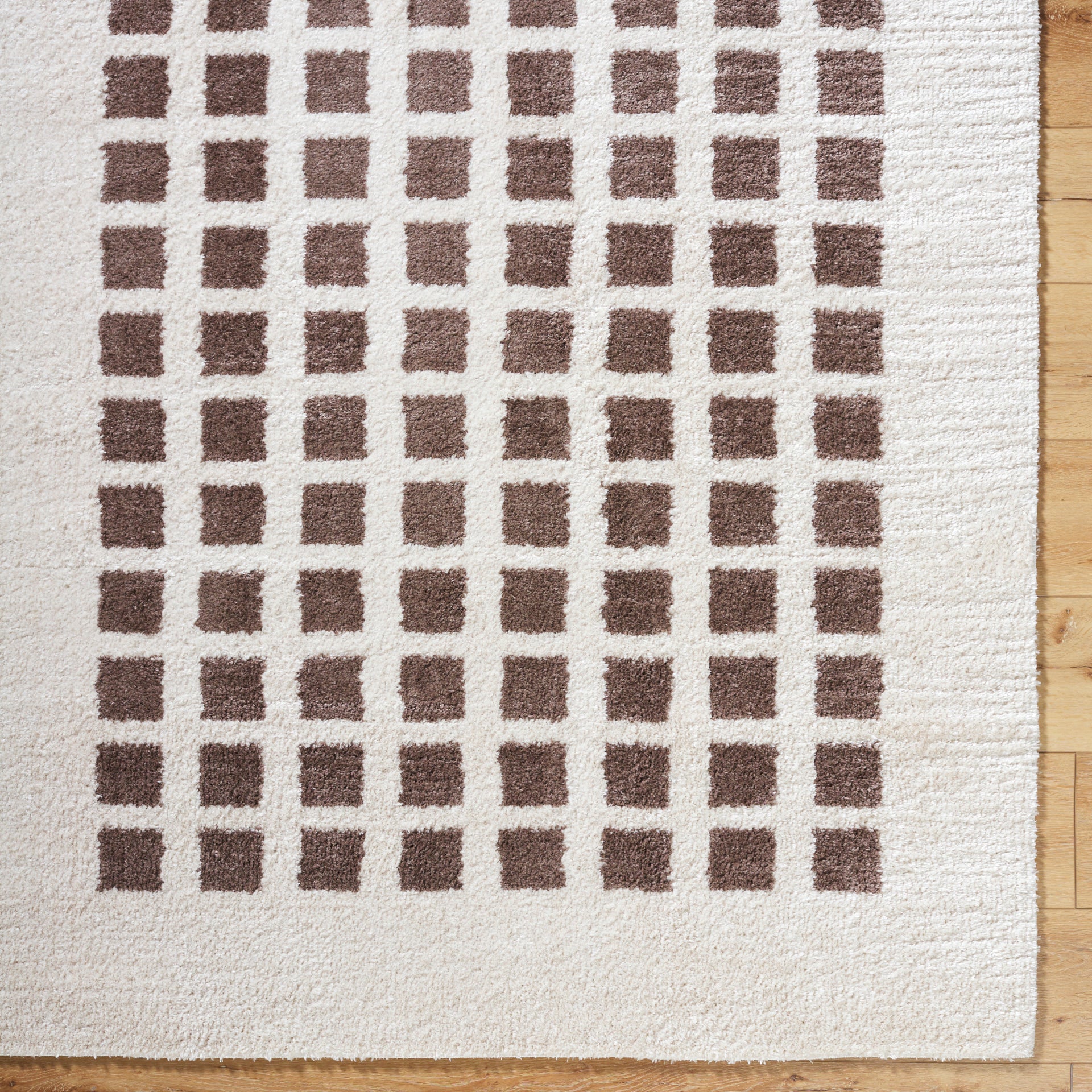 Fossay Shag Machine Woven Rug Livabliss Fossay Shag