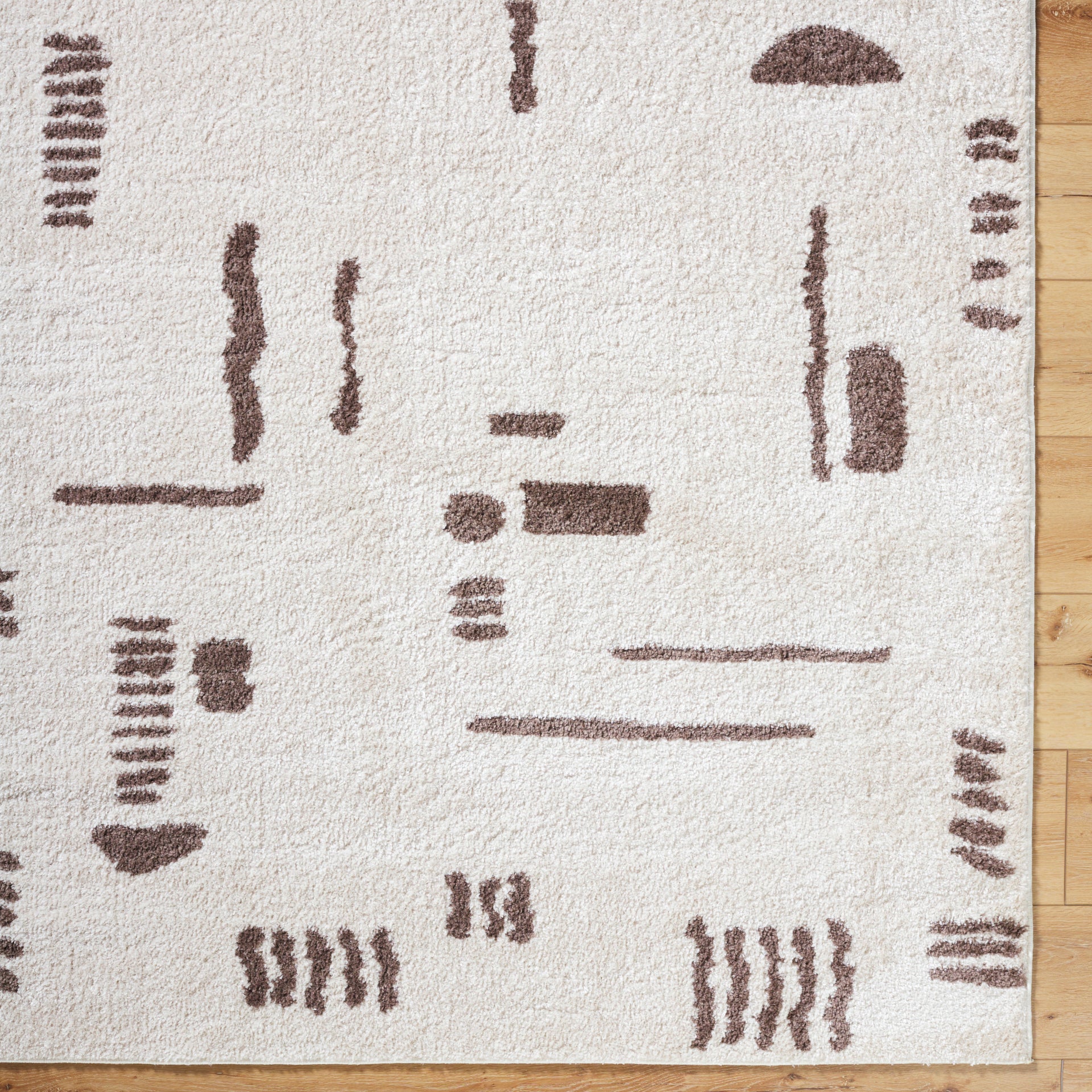 Fossay Shag Machine Woven Rug Livabliss Fossay Shag