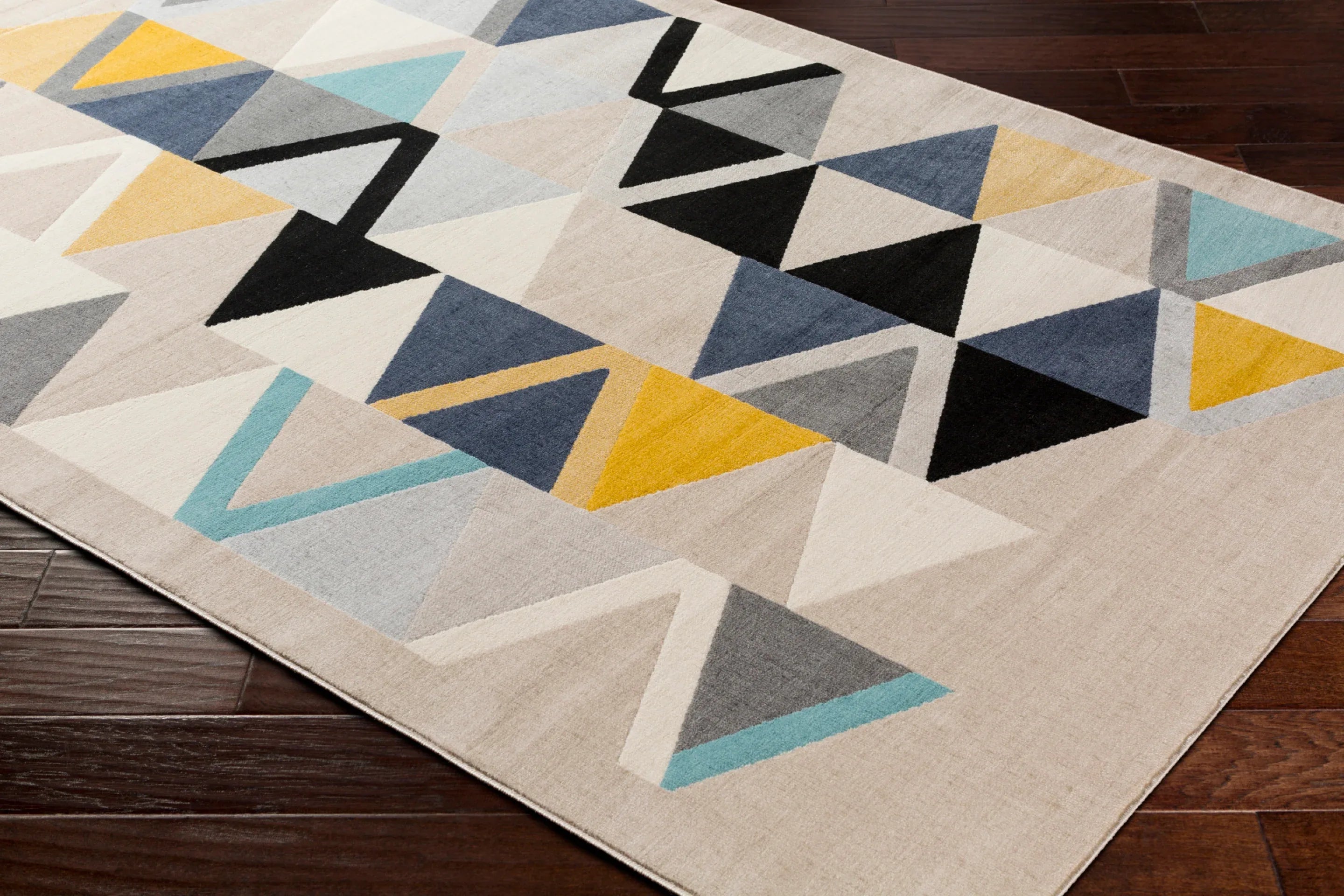 City Machine Woven Rug Livabliss City
