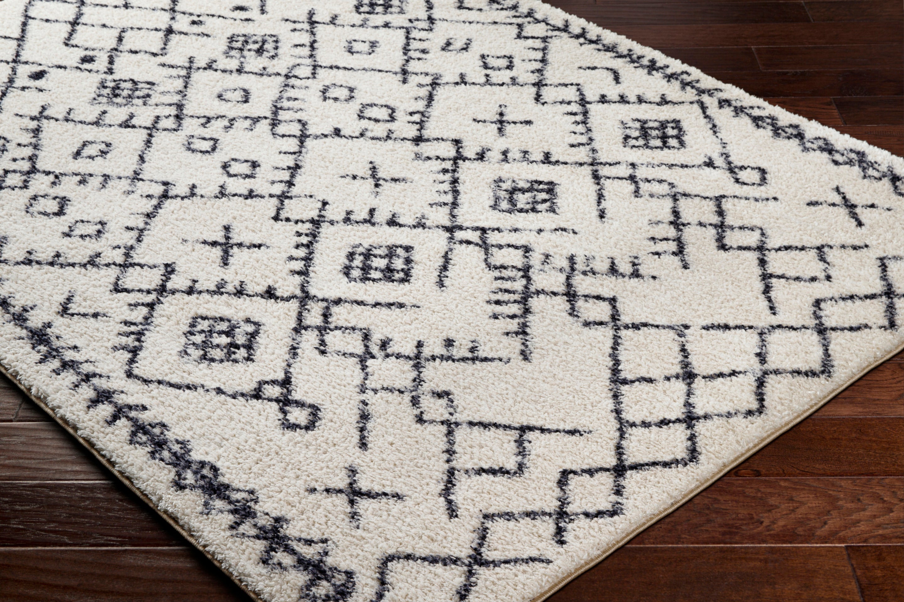 Lykke Machine Woven Rug Livabliss Lykke