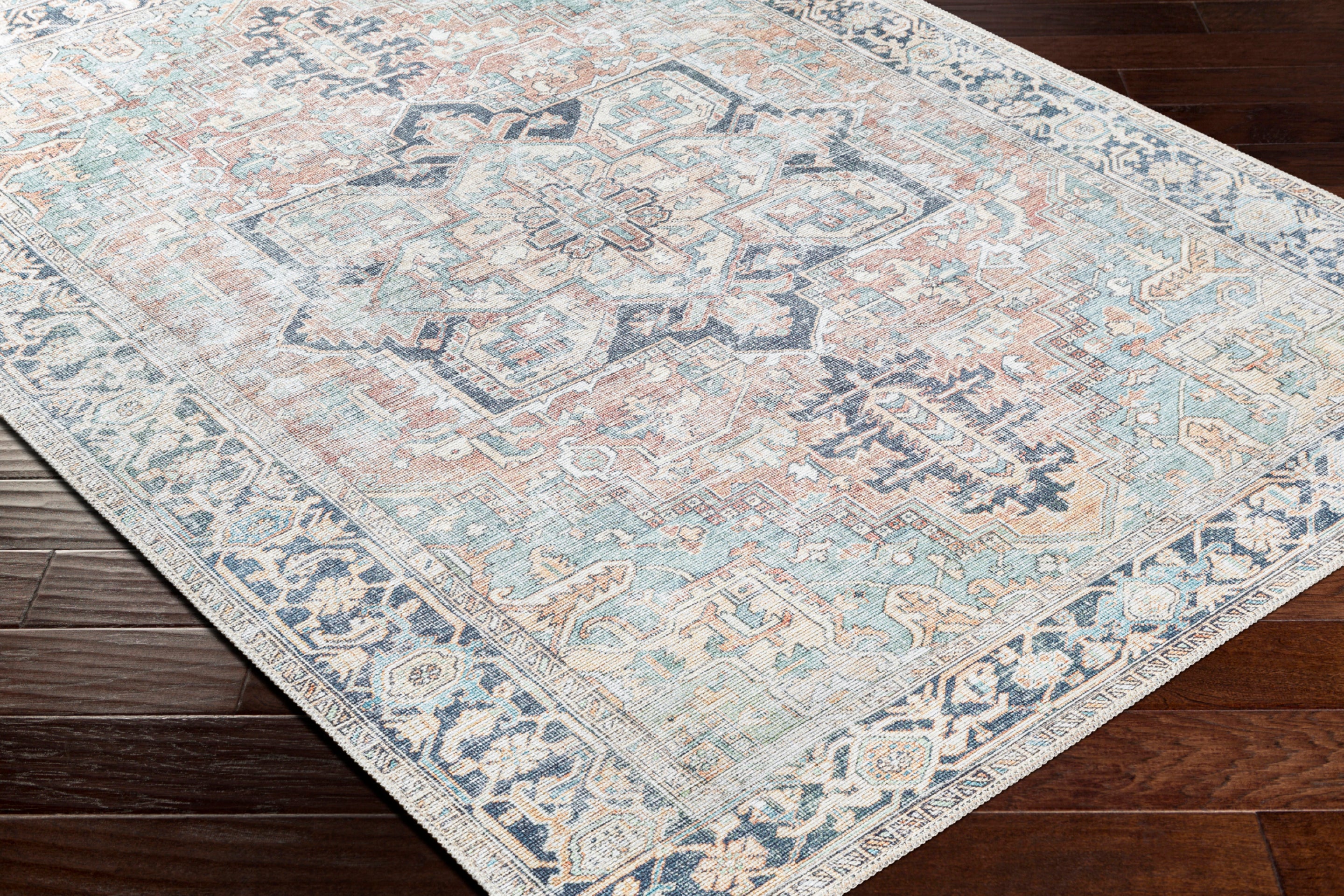 Kemer Machine Woven Rug Livabliss Kemer