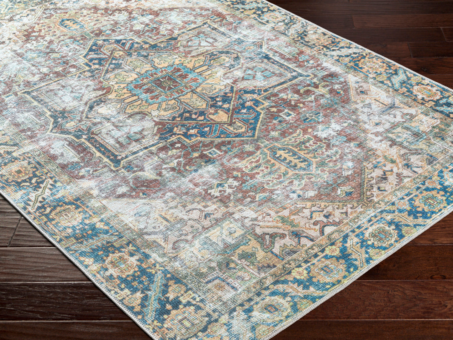 Kemer Machine Woven Rug Livabliss Kemer