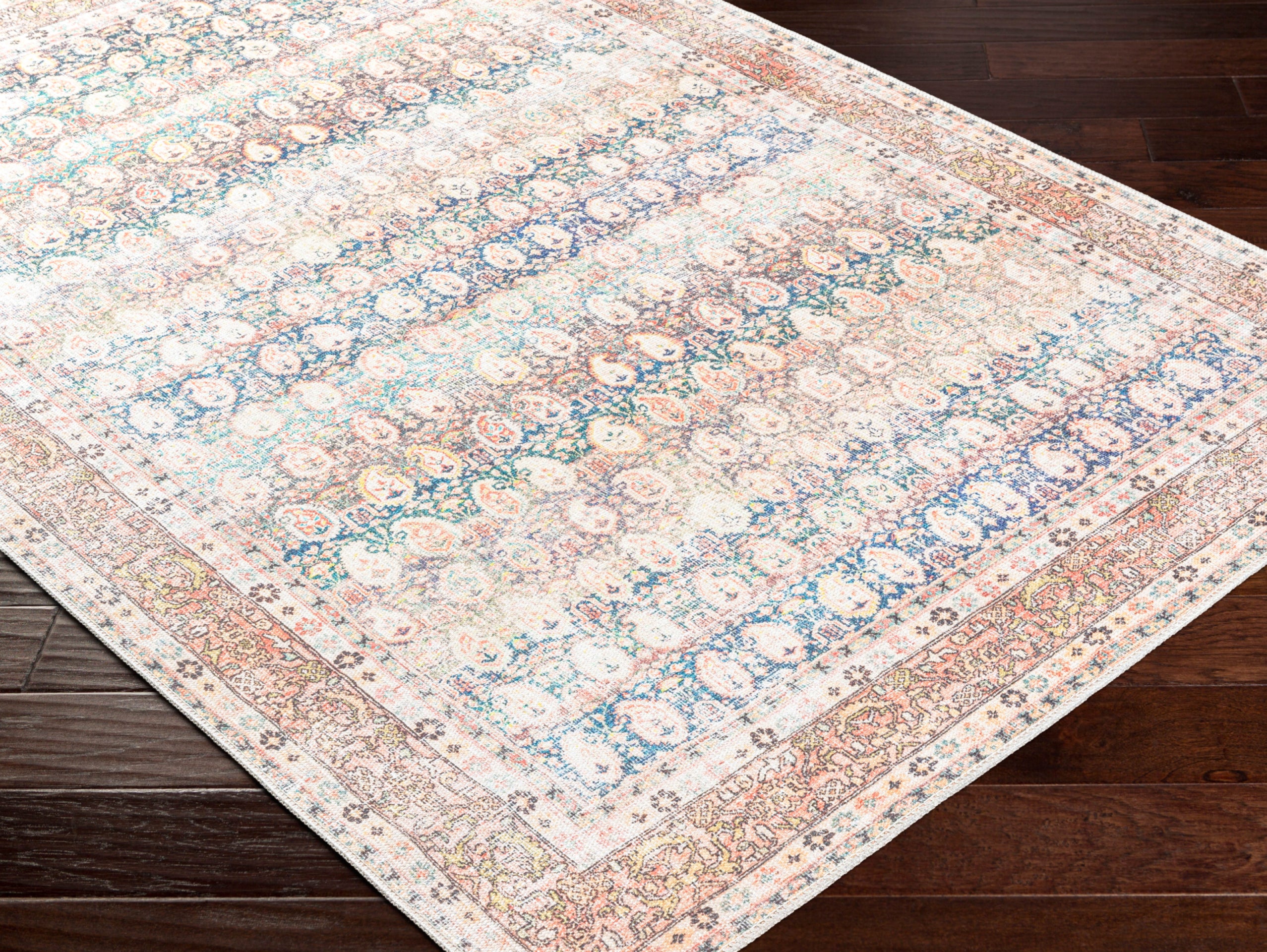 Kemer Machine Woven Rug Livabliss Kemer