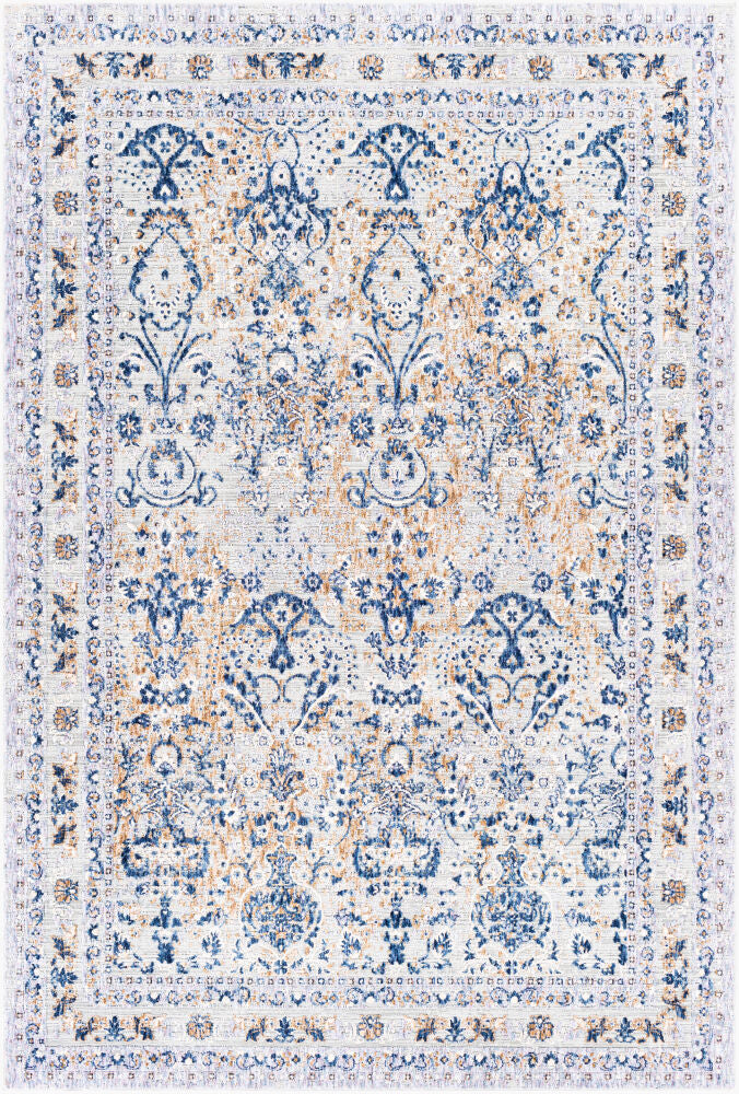 Infinity Machine Woven Rug — Brown/Charcoal