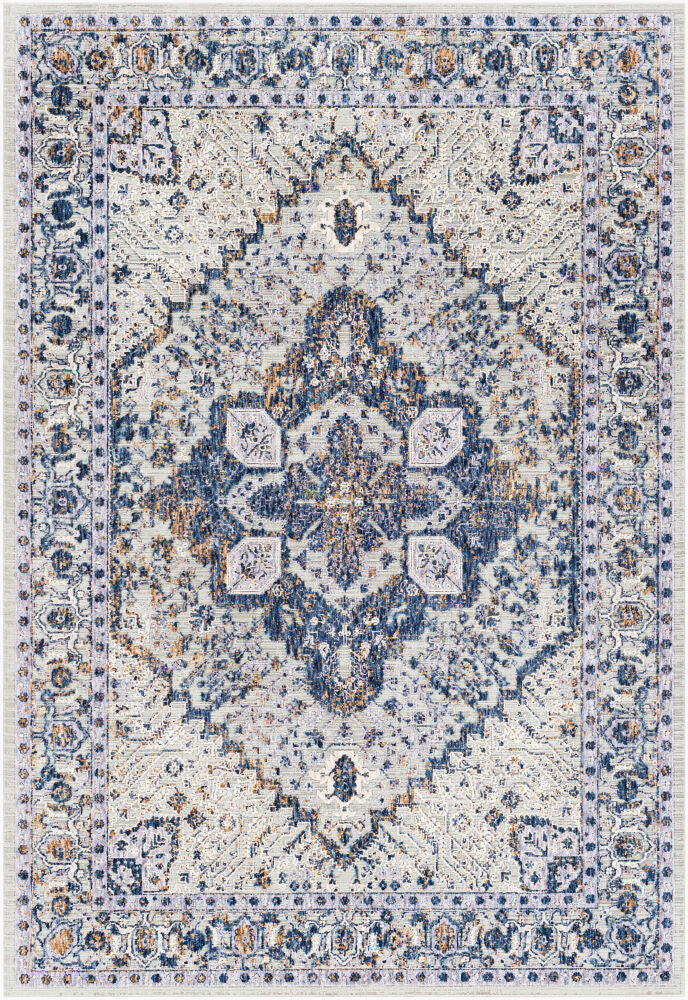Infinity Machine Woven Rug — Brown/Charcoal