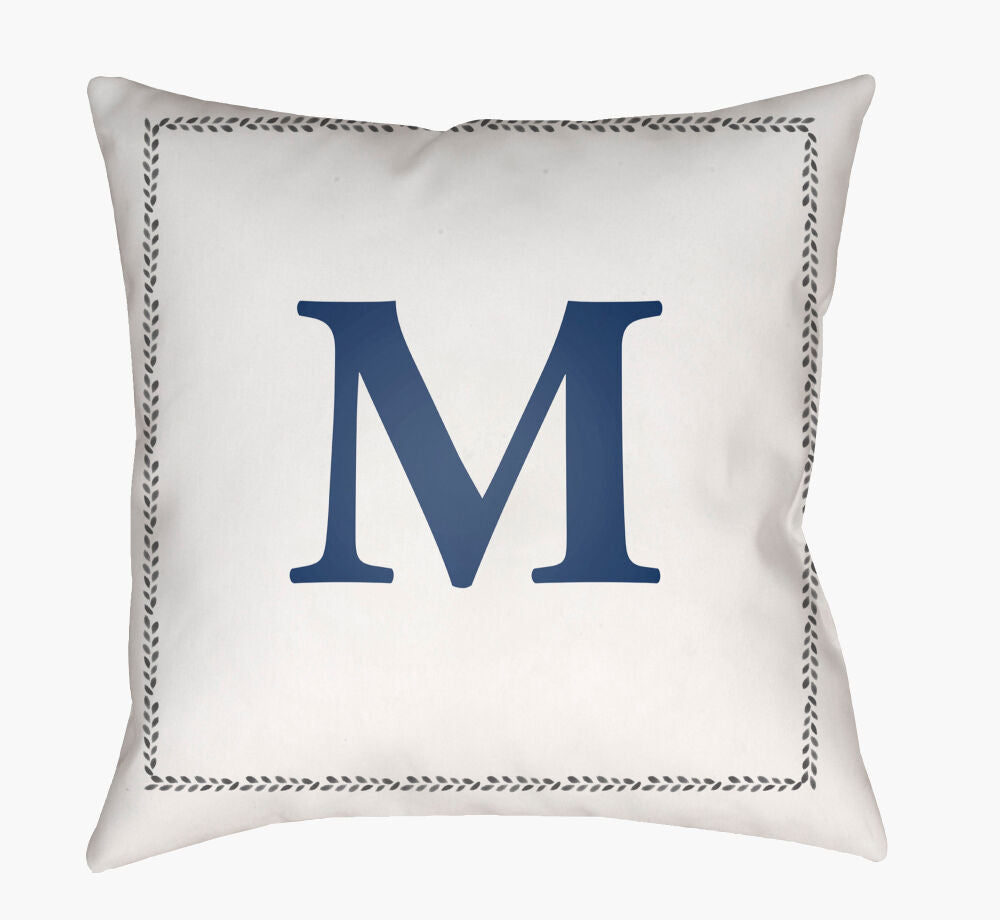 Initials Accent Pillow