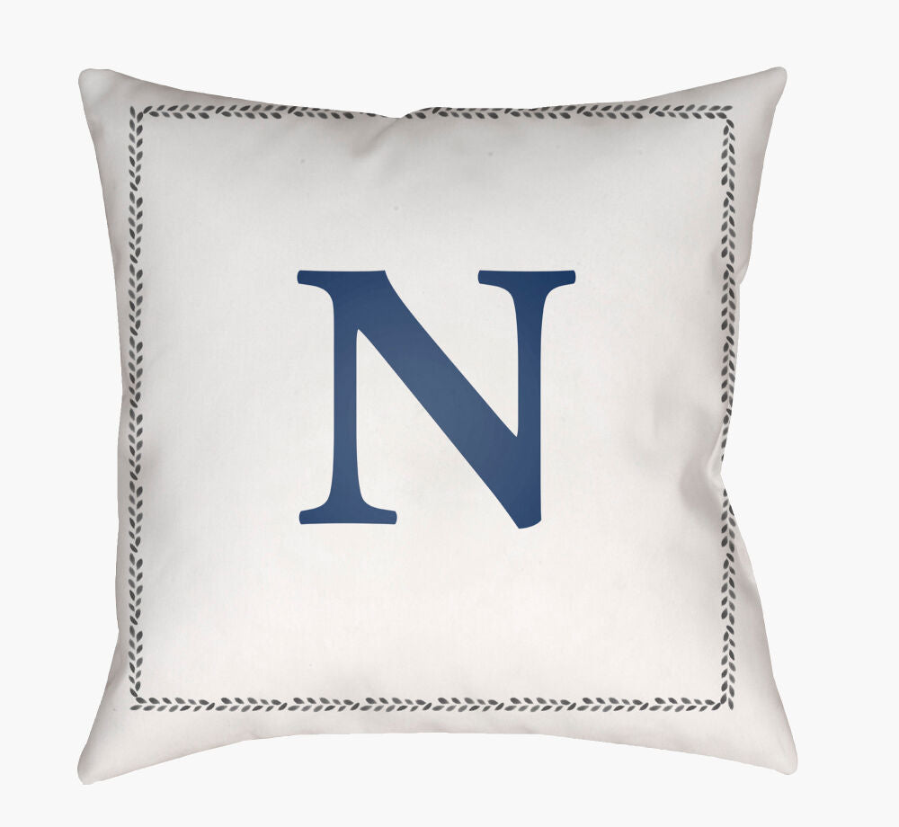 Initials Accent Pillow