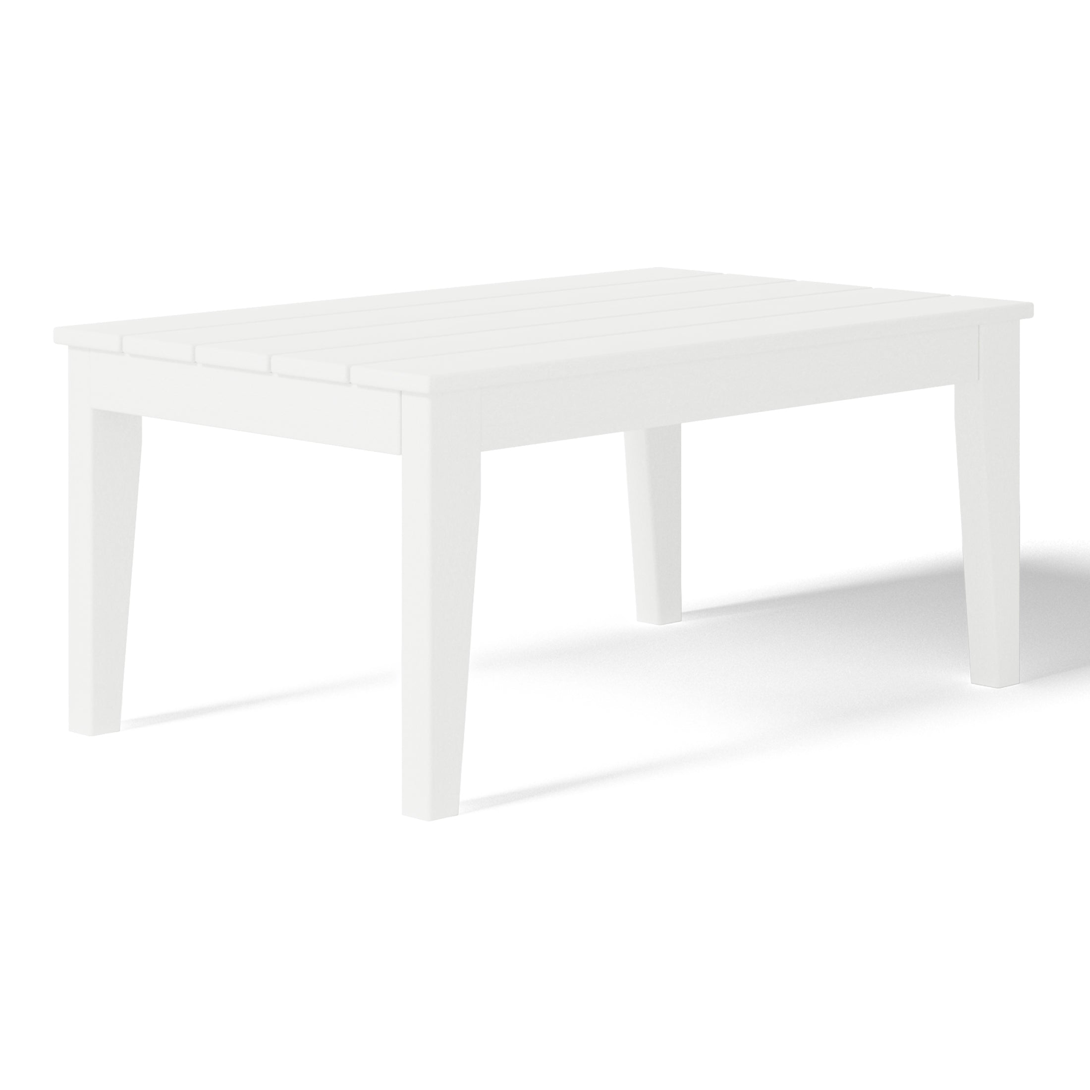 Tuscany All-Weather Outdoor Coffee Table (36" Top) White Seahawk Designs Patio Coffee Tables