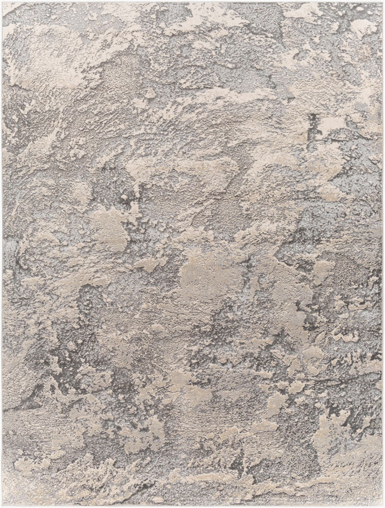 Impulse Machine Woven Rug — Charcoal/Cream