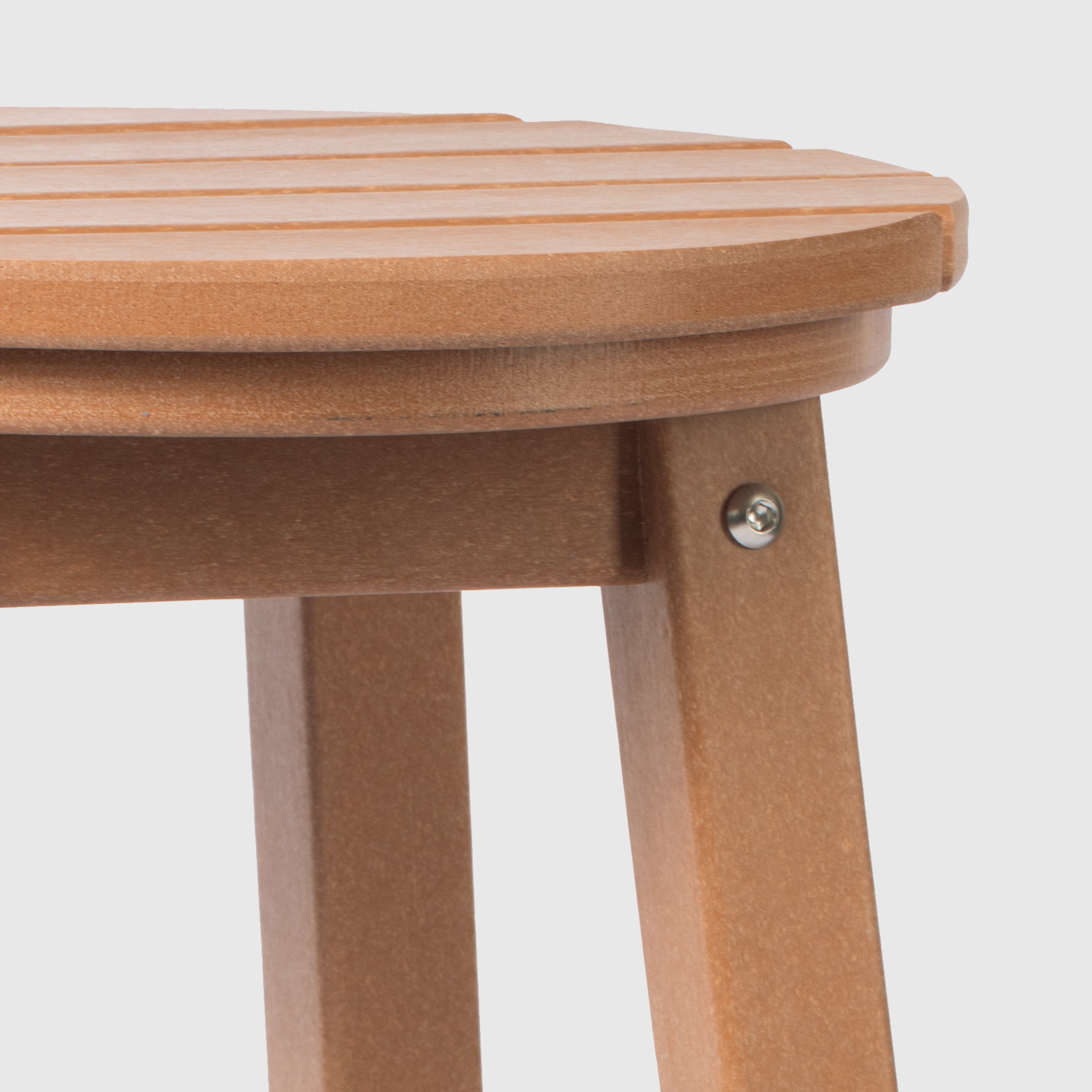 Stockholm All-Weather Outdoor Round Bar Stool (29" Height) Seahawk Designs Patio Bar & Counter Stools
