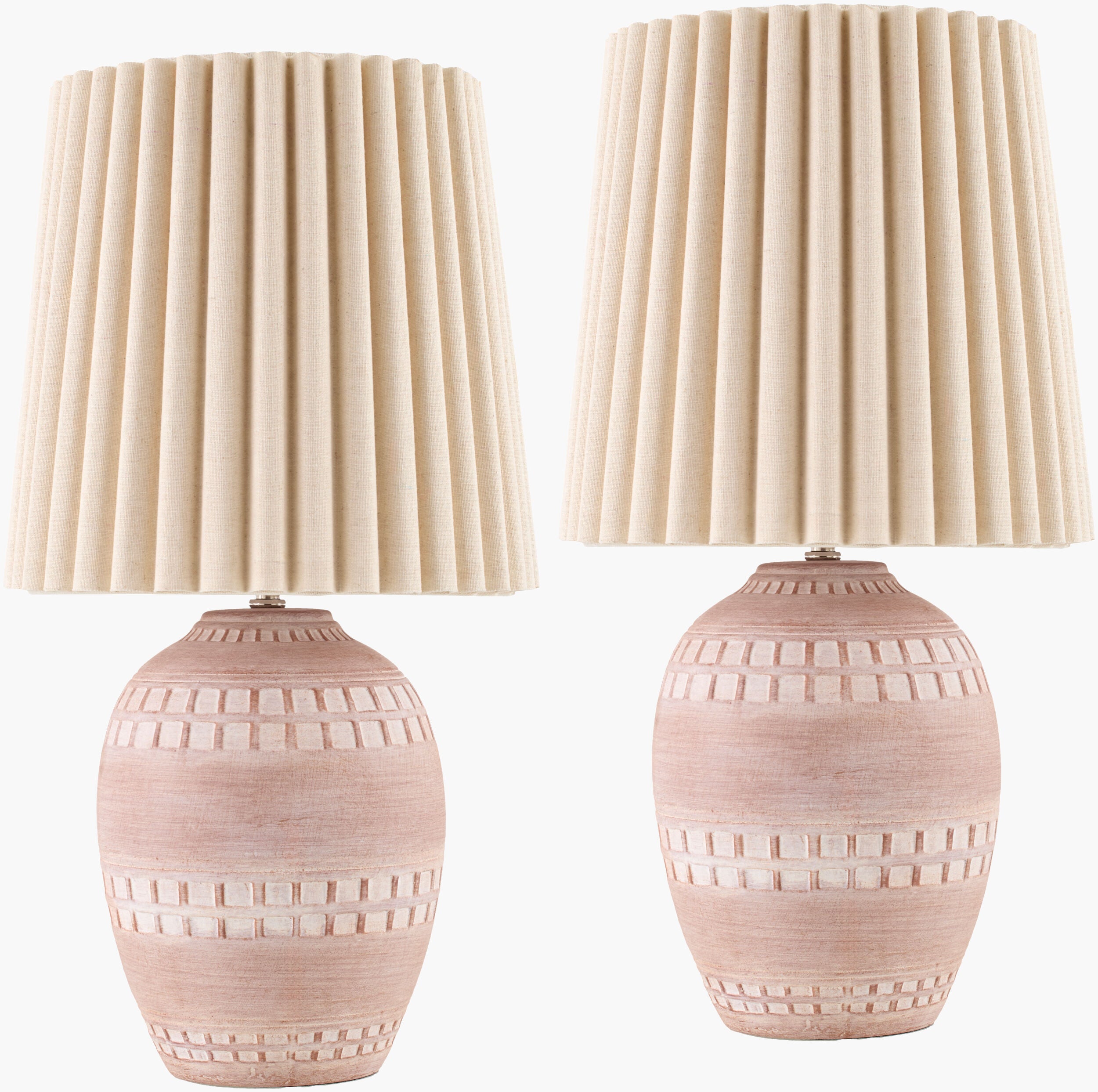 Iroh Accent Table Lamp — Blush
