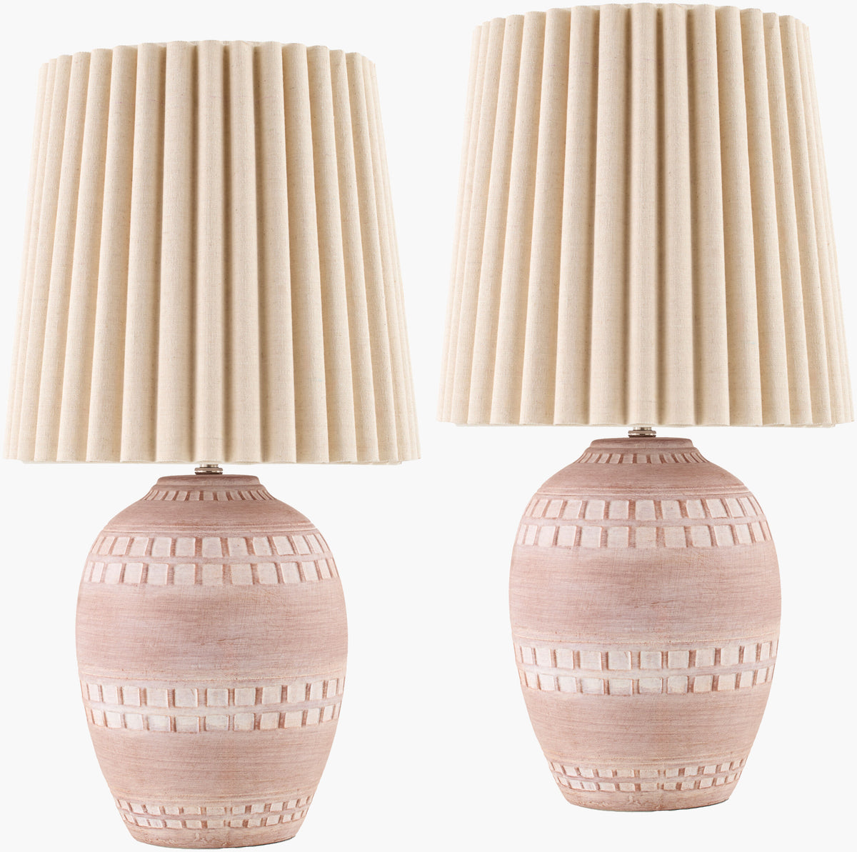 Iroh Accent Table Lamp — Blush