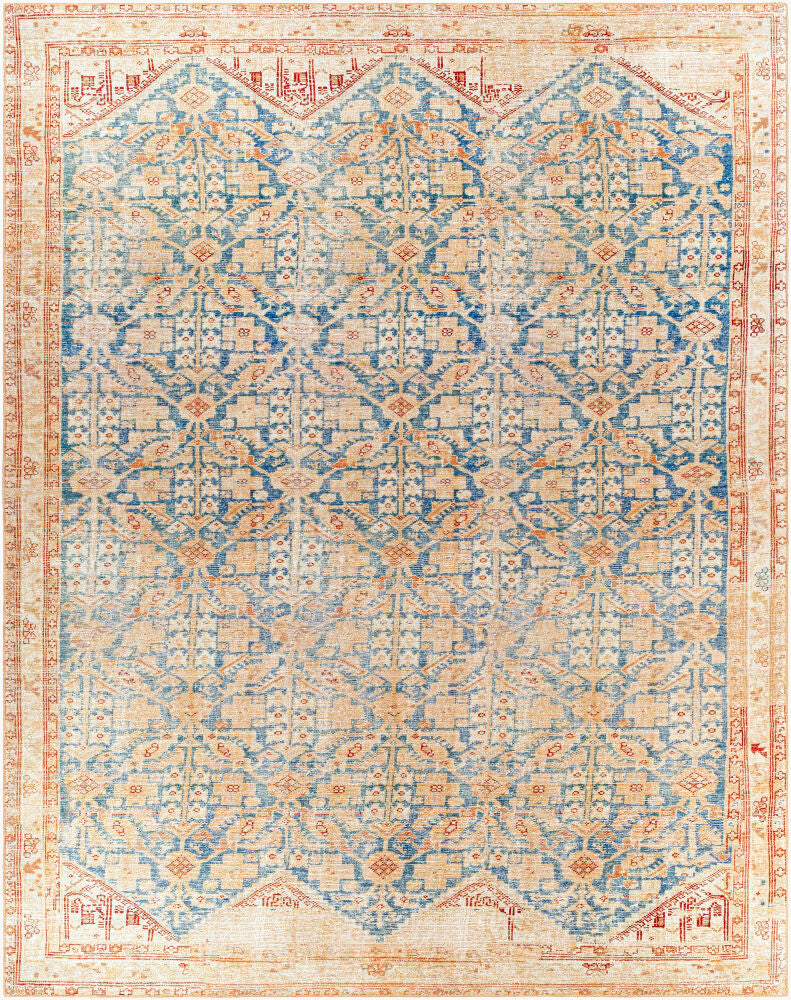 Iris Machine Woven Rug — Beige/Cream
