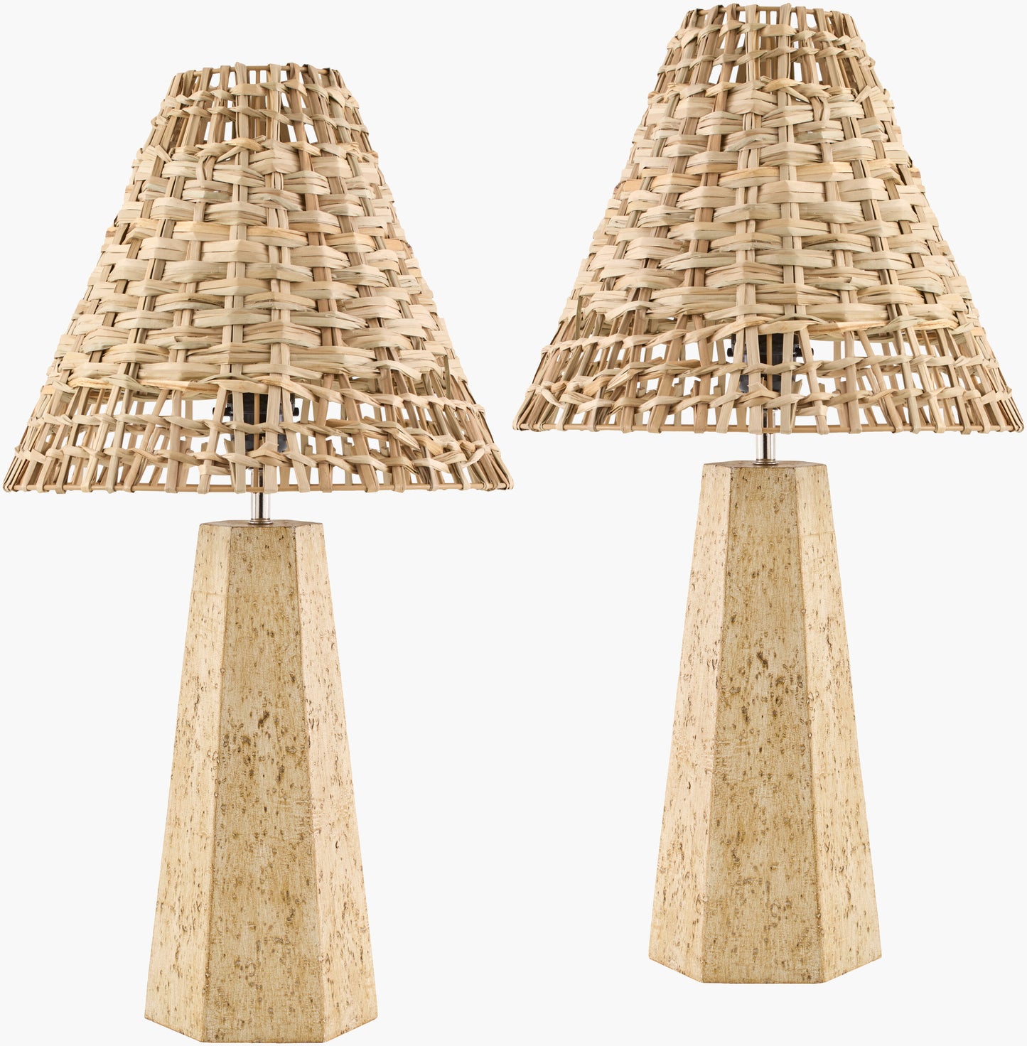 Iskut Accent Table Lamp — Light Gray