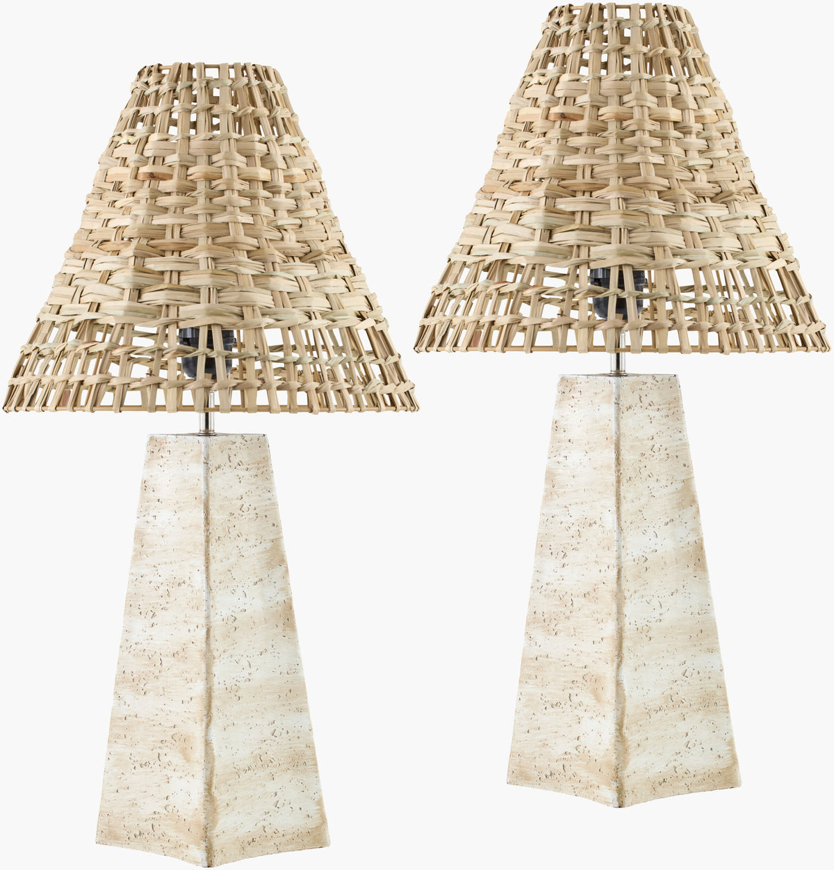 Iskut Accent Table Lamp — Light Gray