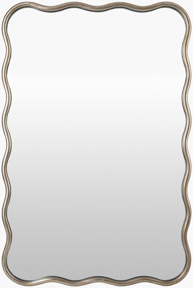Ismenia Accent Mirror — Metallic - Silver