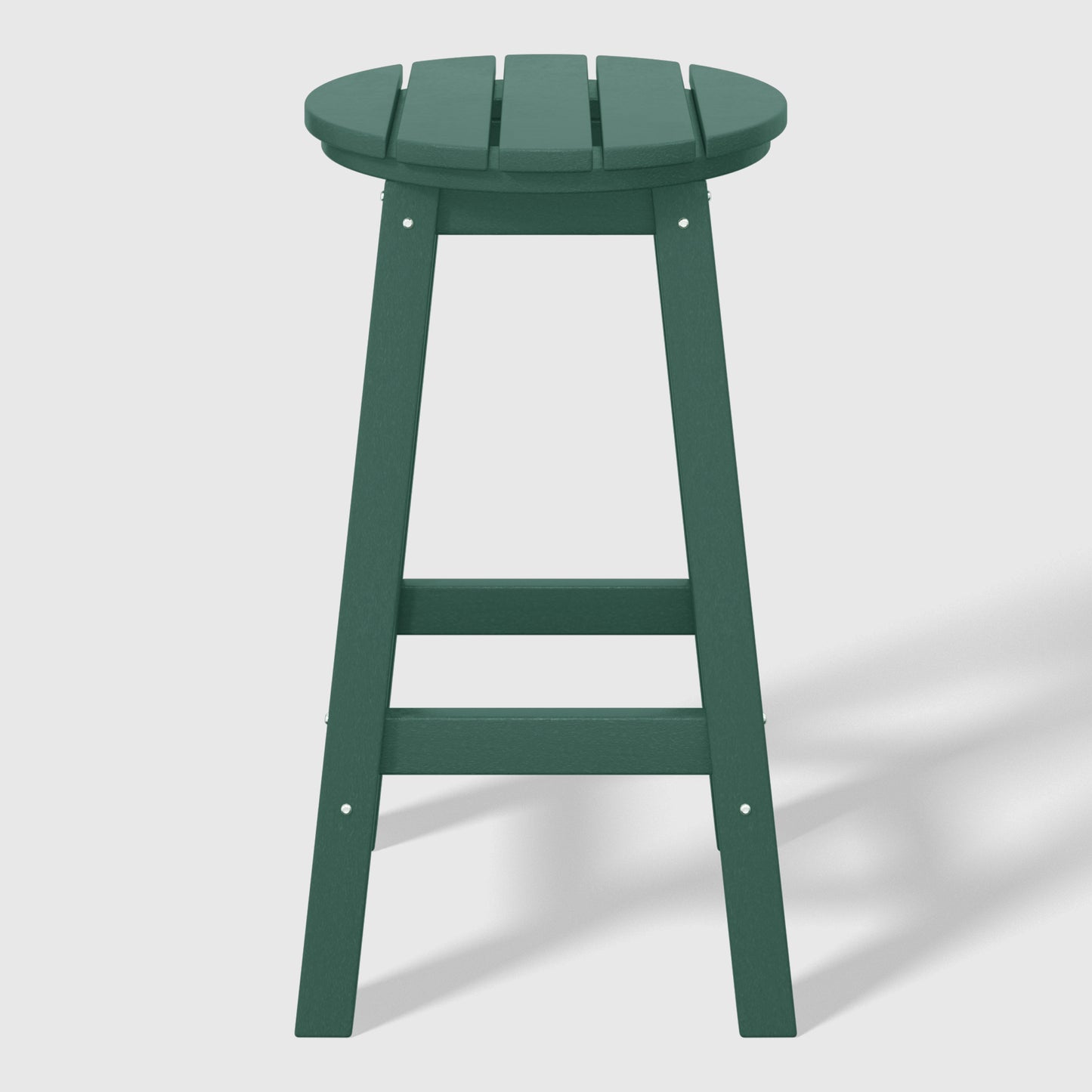 Stockholm All-Weather Outdoor Round Counter Stool (24" Height) Seahawk Designs Patio Bar & Counter Stools